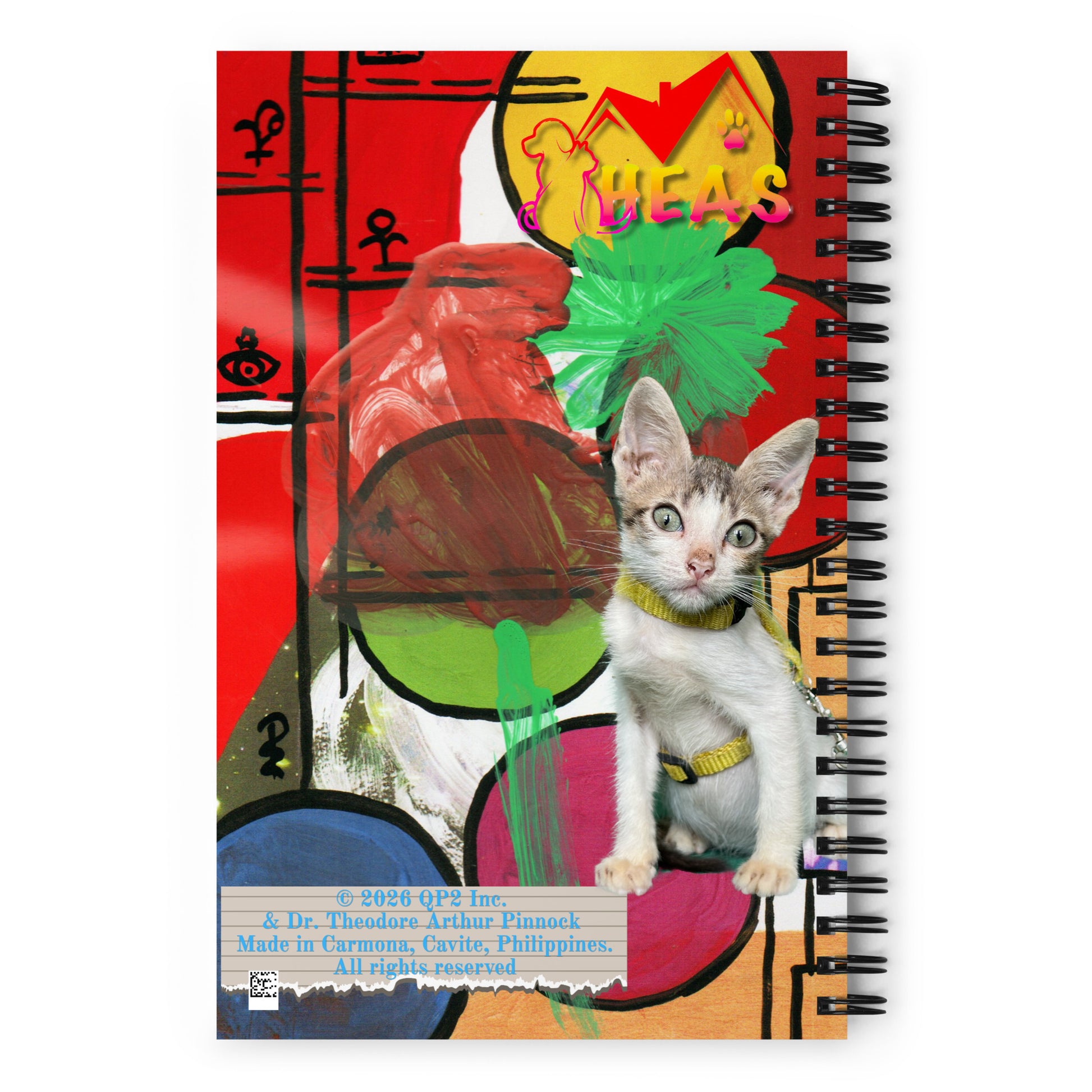 New Baby Spiral Notebook Design 2 POSTCARD The DEEP Store