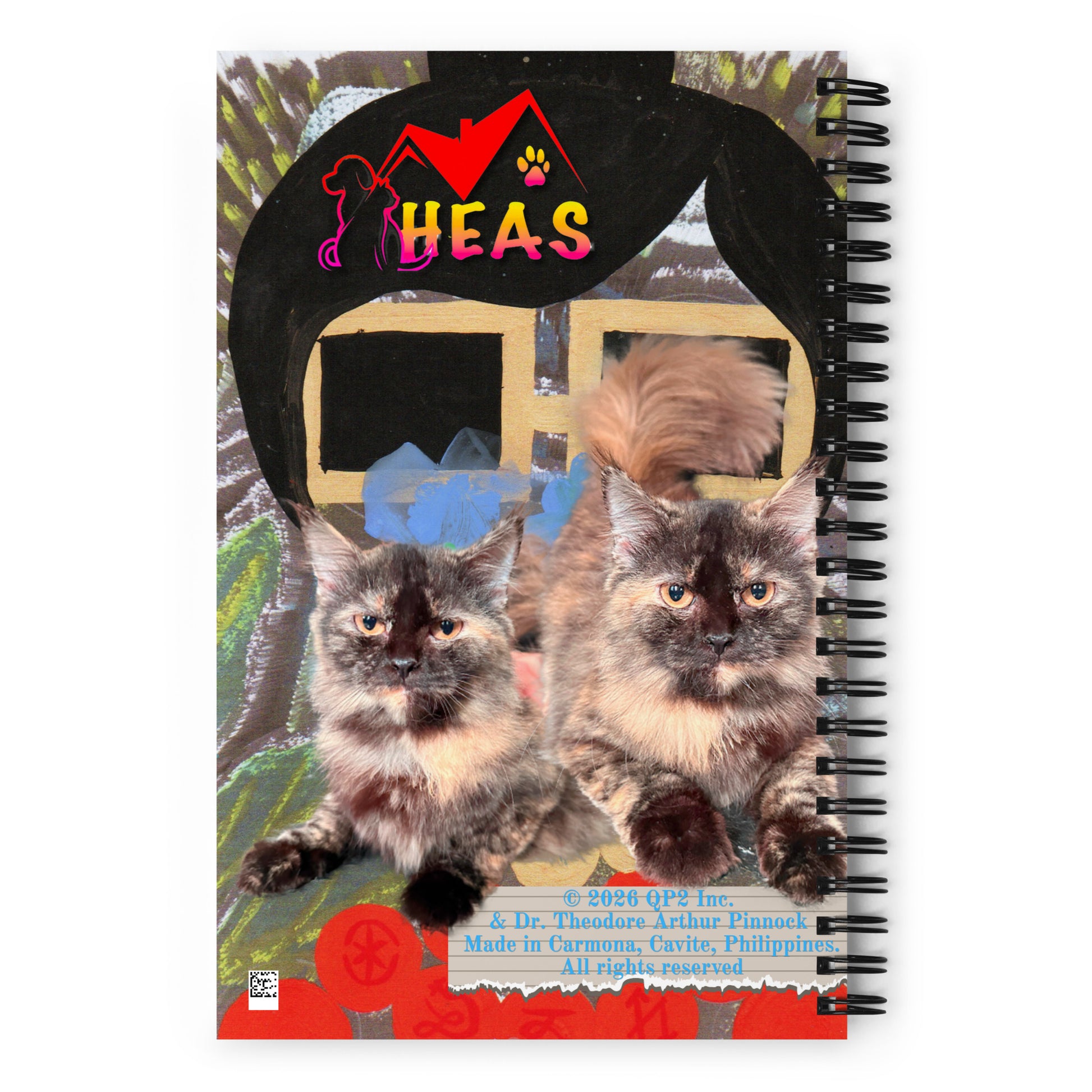 New Baby Spiral Notebook Design 3 POSTCARD The DEEP Store