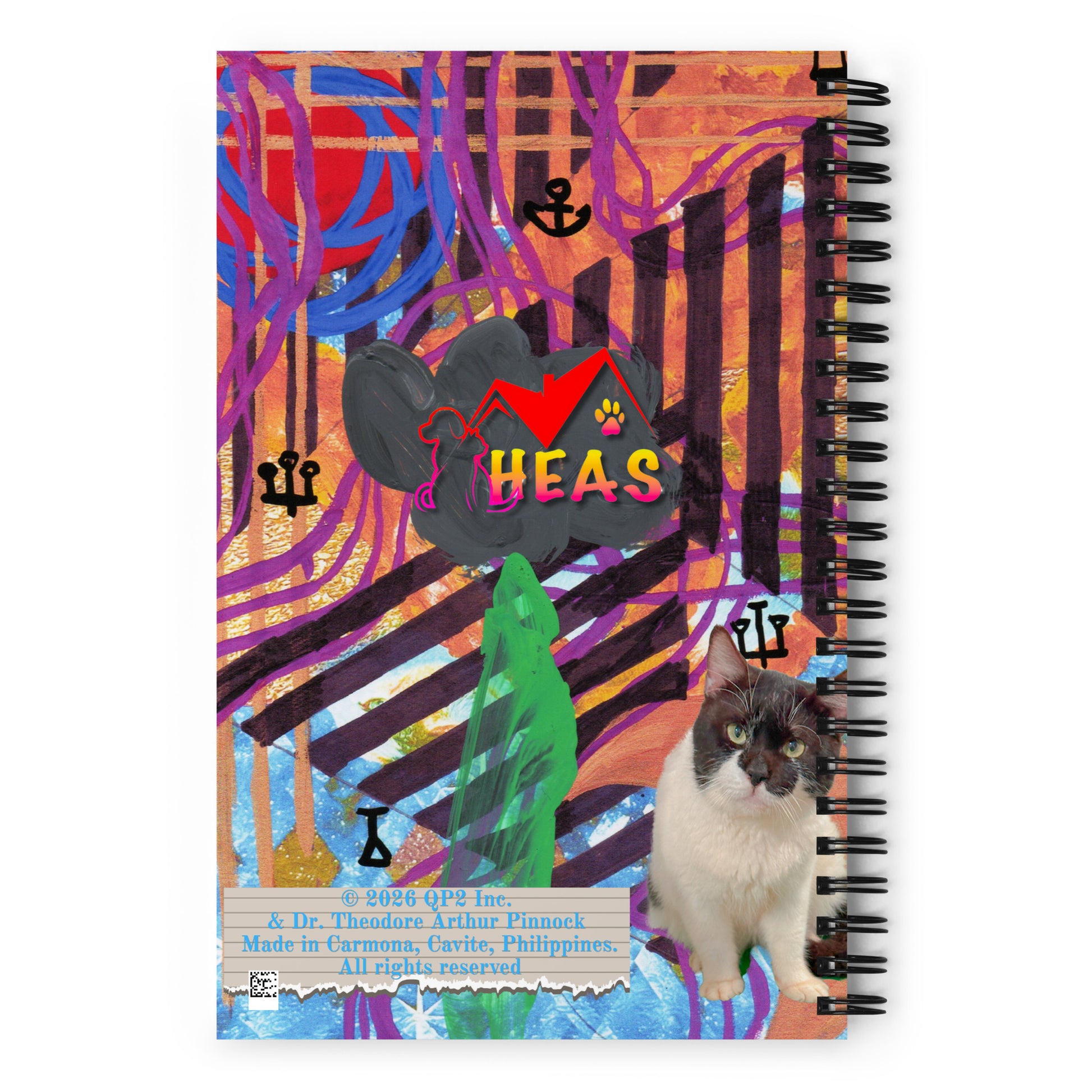 New Baby Spiral Notebook Design 4 POSTCARD The DEEP Store