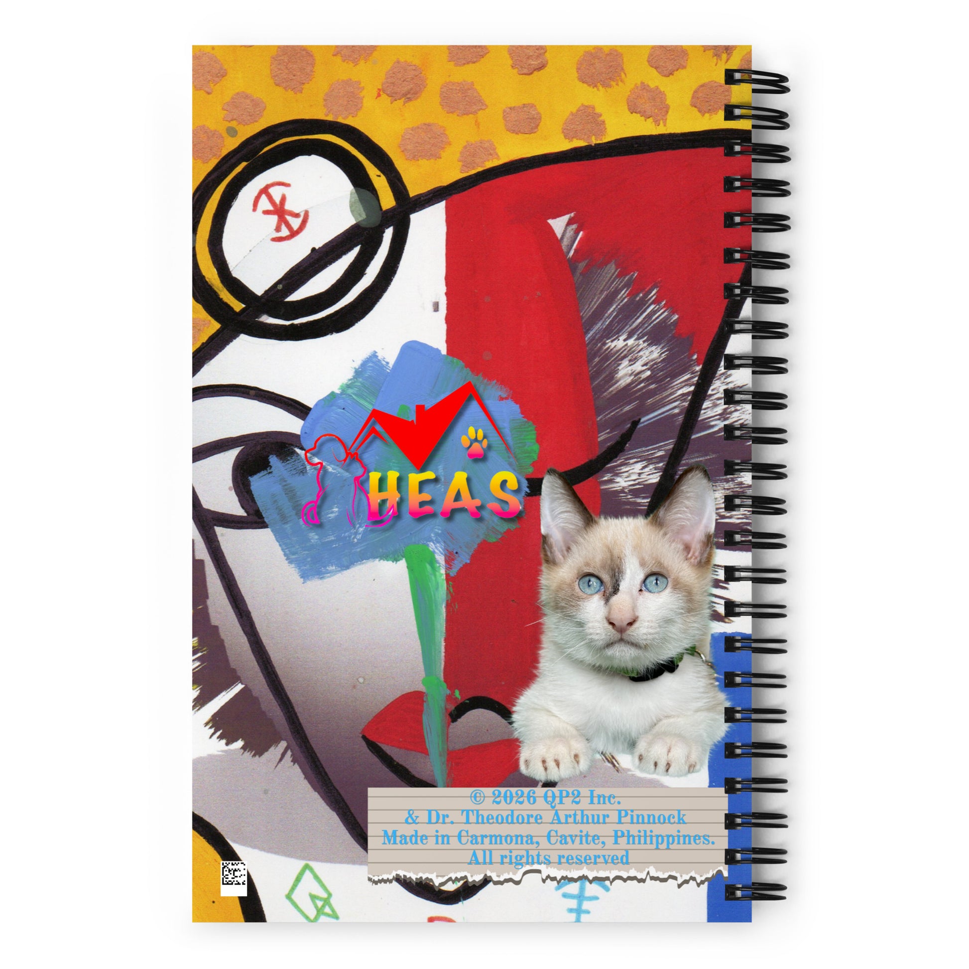 New Baby Spiral Notebook Design 5 POSTCARD The DEEP Store