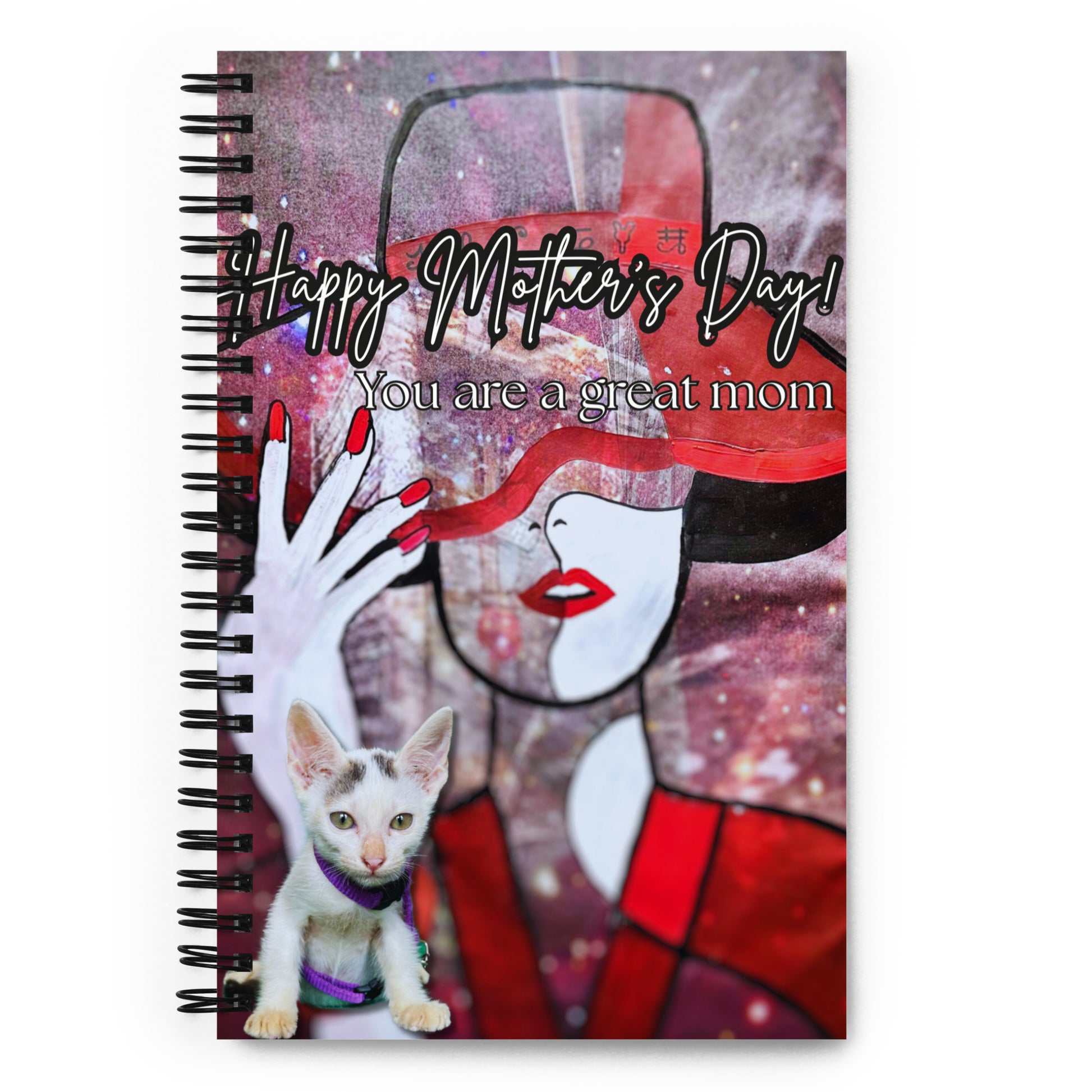 Velvet Mystery Notebook - Mother's Day Notebook POSTCARD The DEEP Store