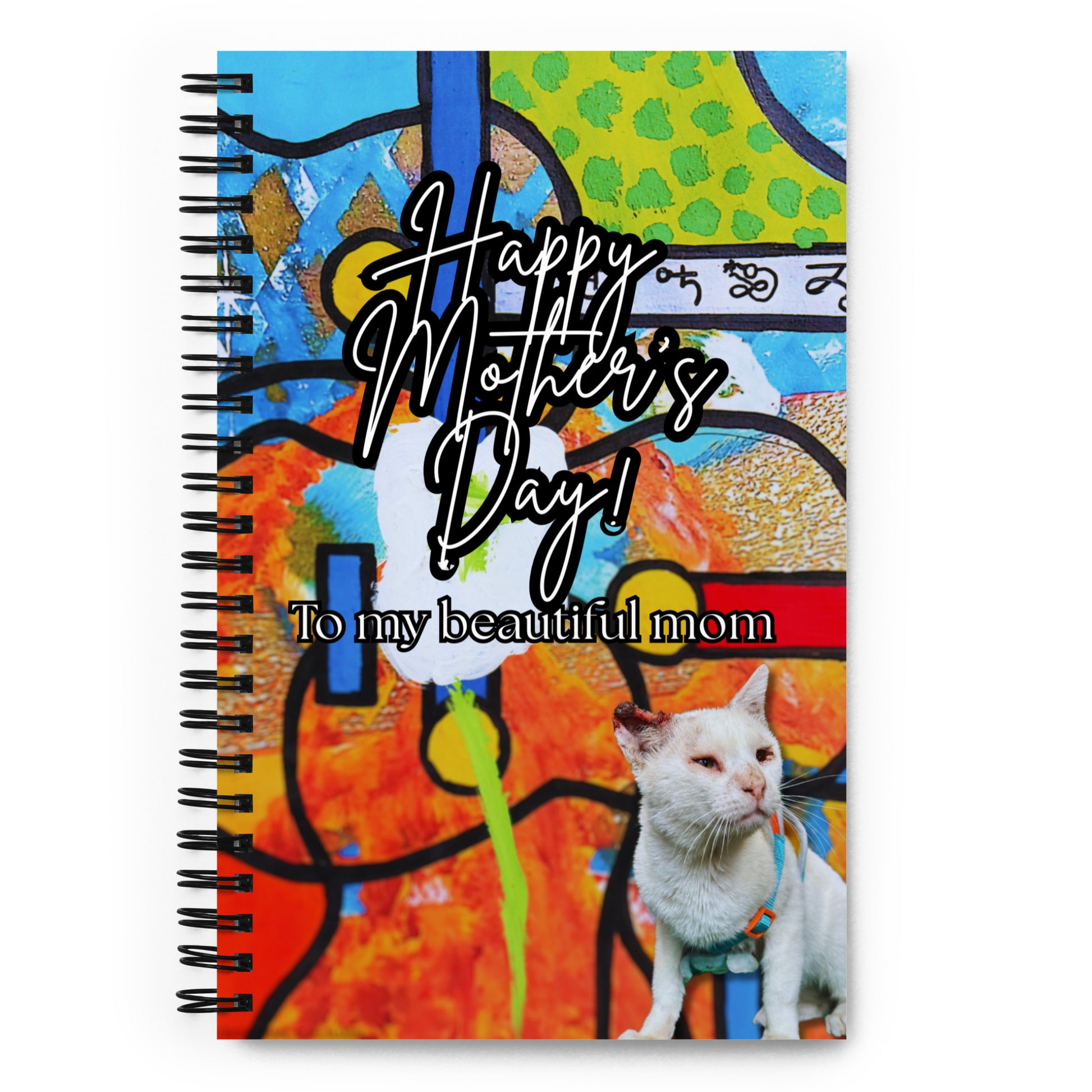 Village Square Notebook - Mother's Day Notebook POSTCARD The DEEP Store