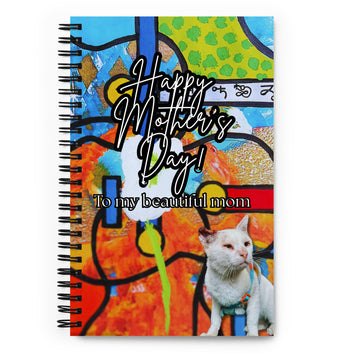 Village Square Notebook - Mother's Day Notebook POSTCARD The DEEP Store