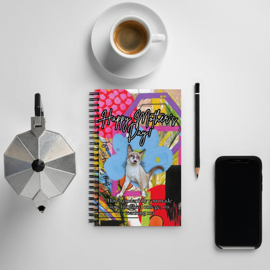 Horse Plain Flower Notebook - Mother's Day Notebook POSTCARD The DEEP Store Default Title