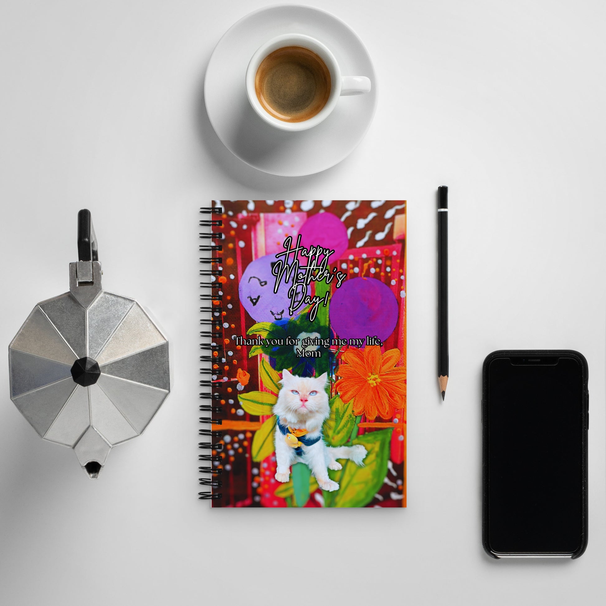 Mead Floral Notebook - Mother's Day Notebook POSTCARD The DEEP Store Default Title