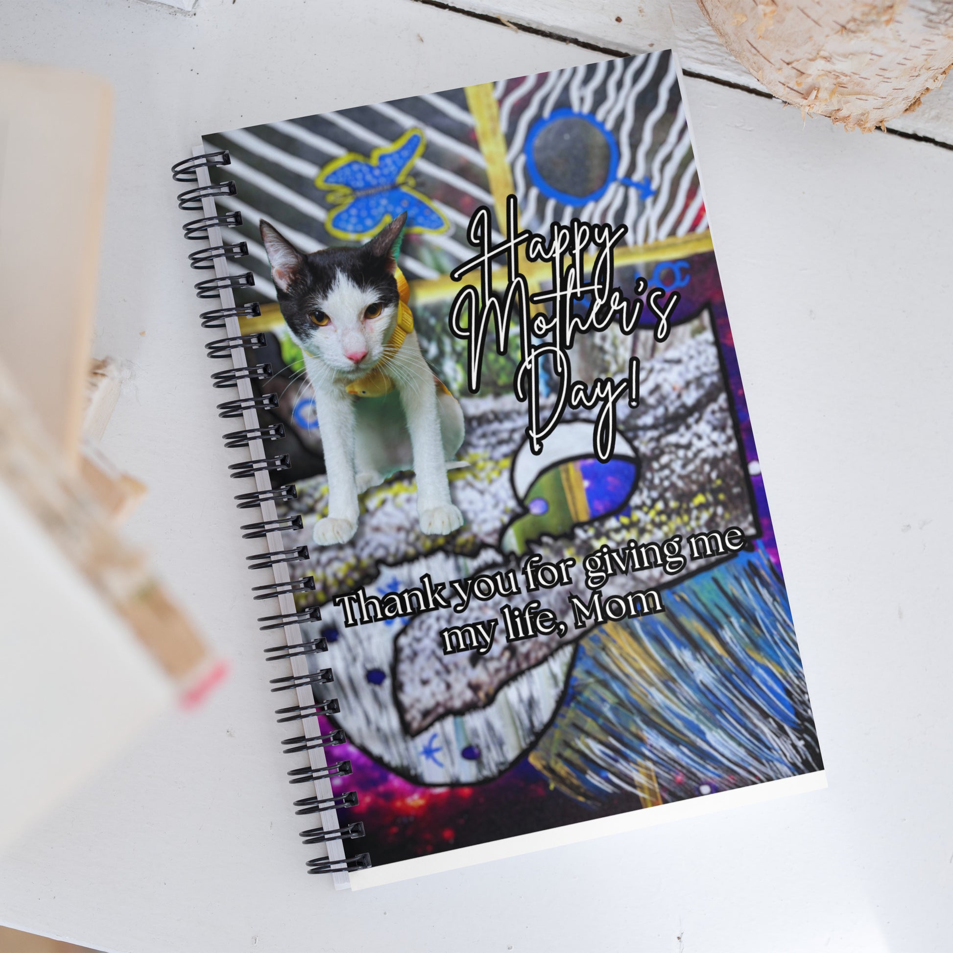 Cityscape Notebook - Mother's Day Notebook POSTCARD The DEEP Store Default Title
