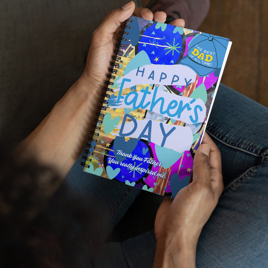 Father's Day Notebook - Spiral Notebook The DEEP Store Default Title
