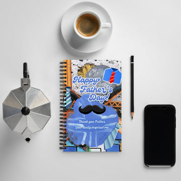 Father's Day Notebook - Spiral Notebook The DEEP Store Default Title