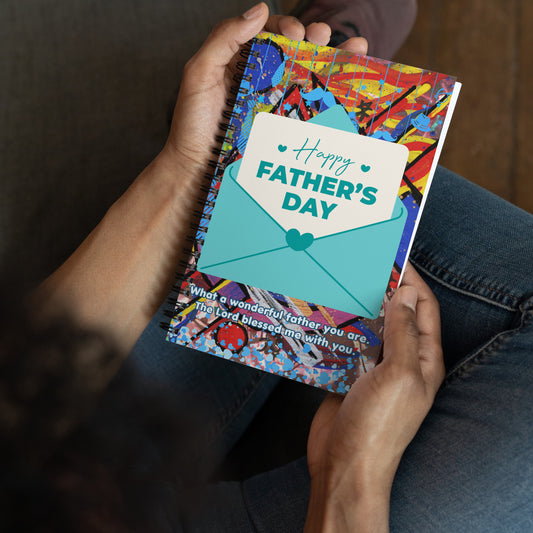 Father's Day Notebook - Spiral Notebook The DEEP Store Default Title