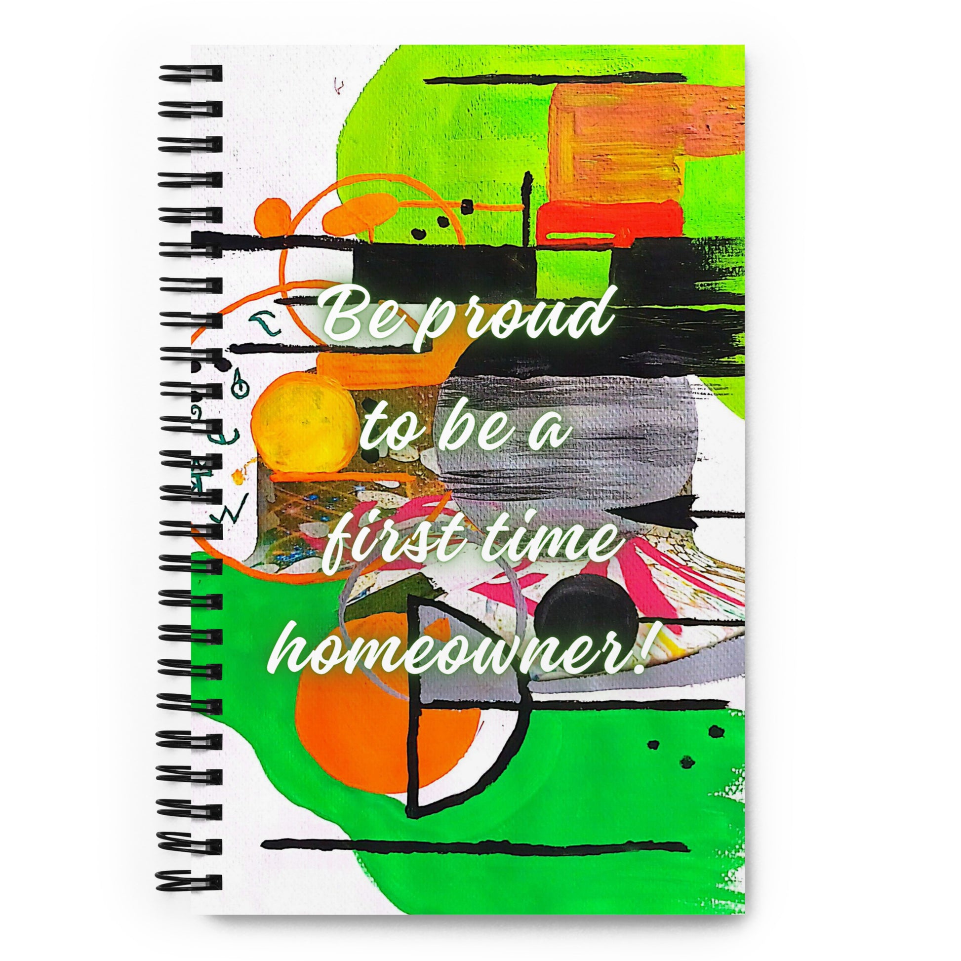 New Home Spiral Notebook Design 1 POSTCARD The DEEP Store