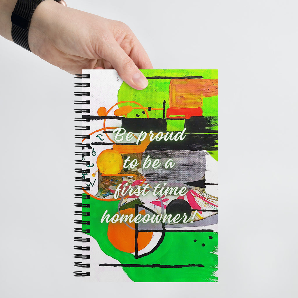 New Home Spiral Notebook Design 1 POSTCARD The DEEP Store