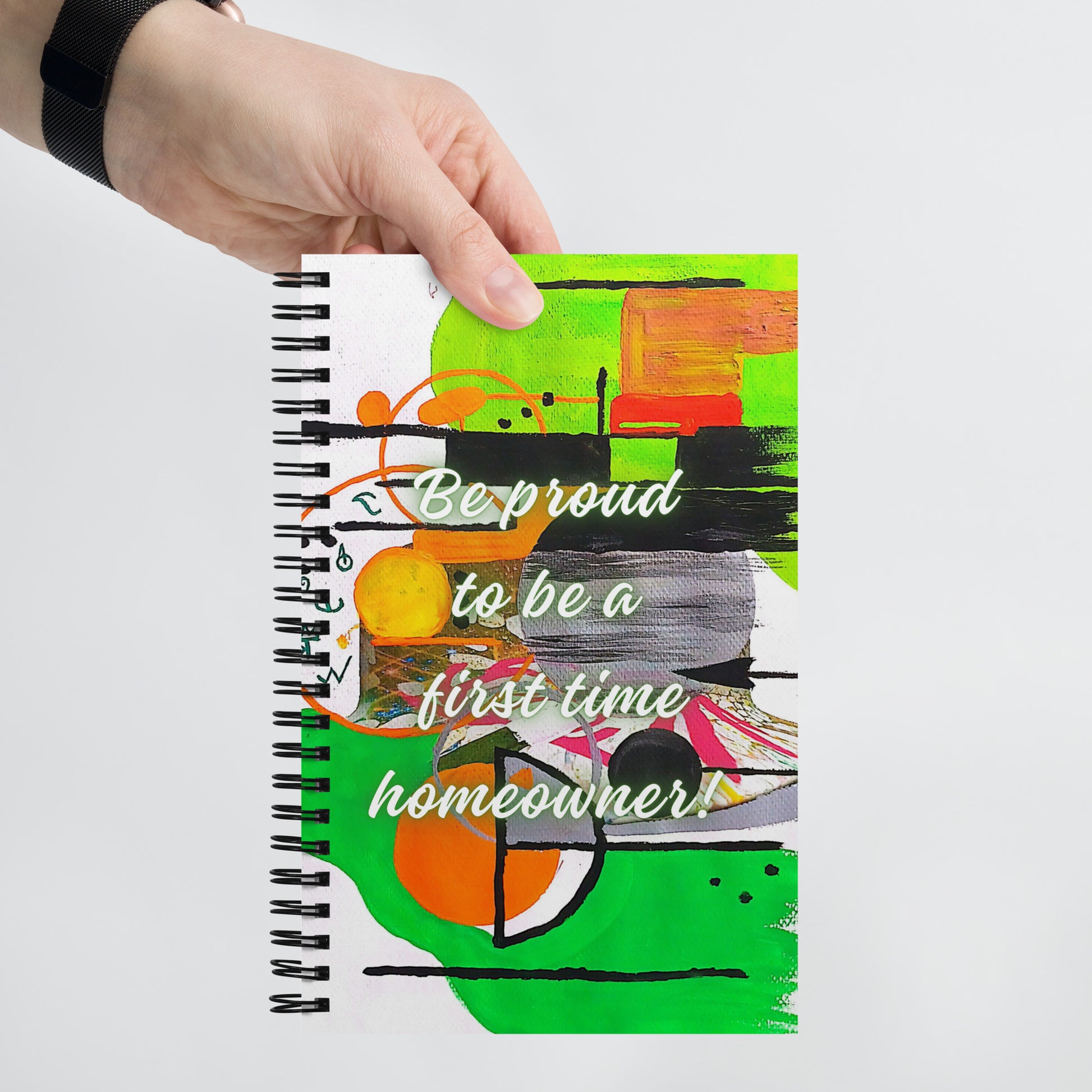 New Home Spiral Notebook Design 1 POSTCARD The DEEP Store