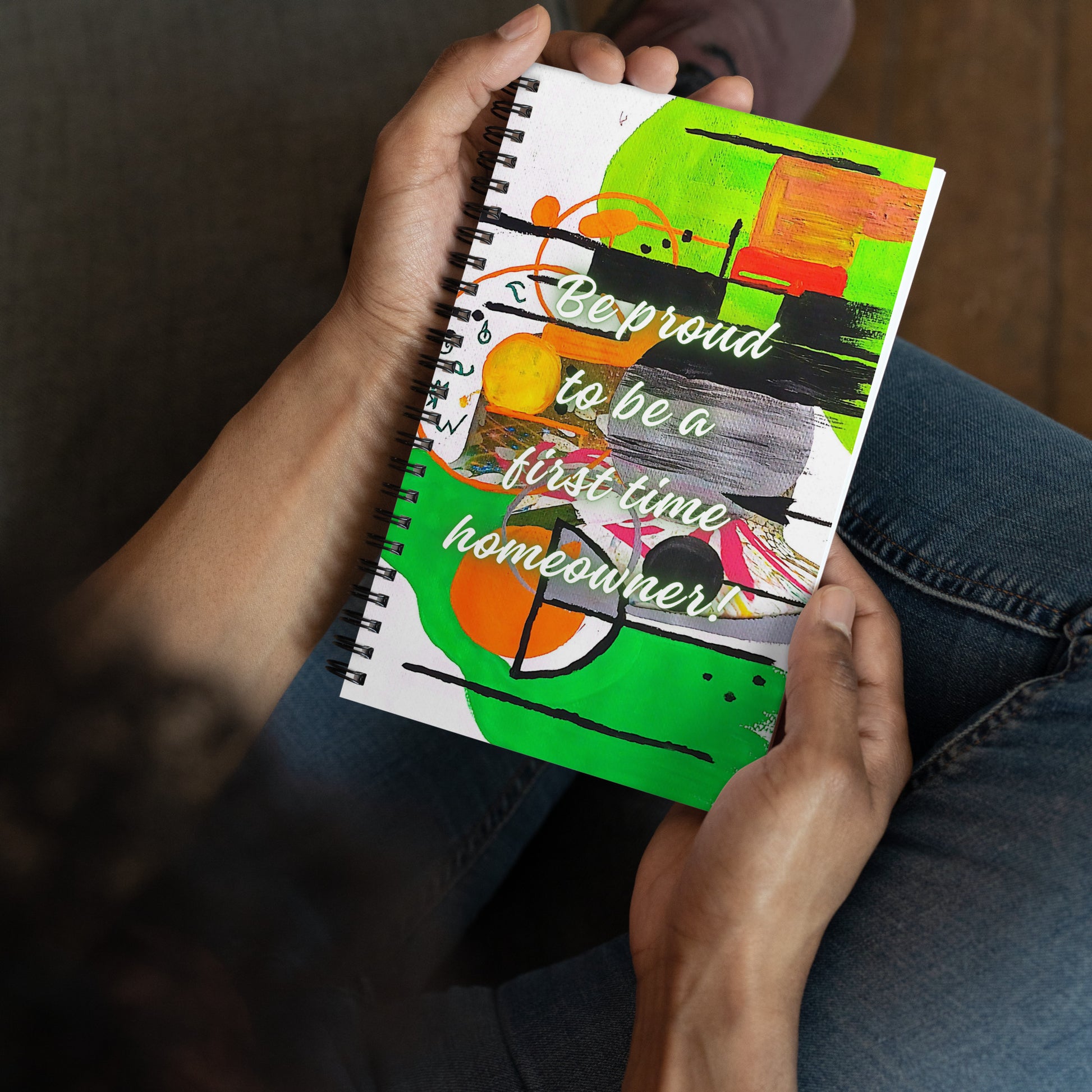 New Home Spiral Notebook Design 1 POSTCARD The DEEP Store