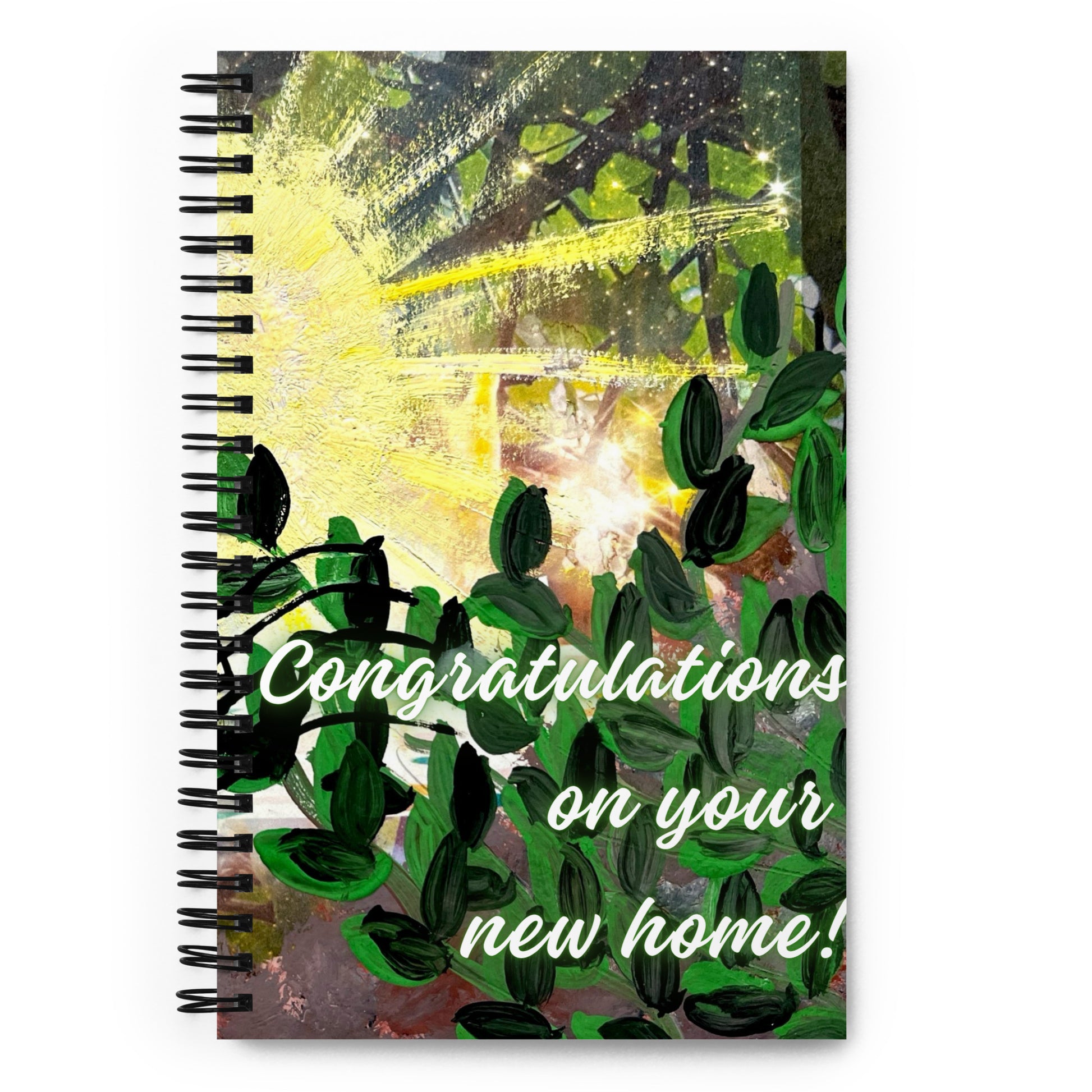 New Home Spiral Notebook Design 3 POSTCARD The DEEP Store