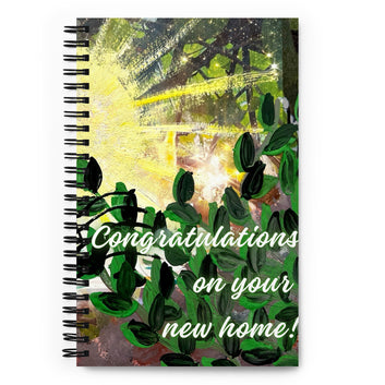 New Home Spiral Notebook Design 3 POSTCARD The DEEP Store