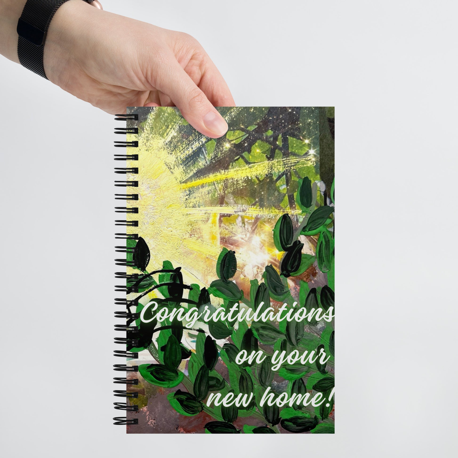 New Home Spiral Notebook Design 3 POSTCARD The DEEP Store