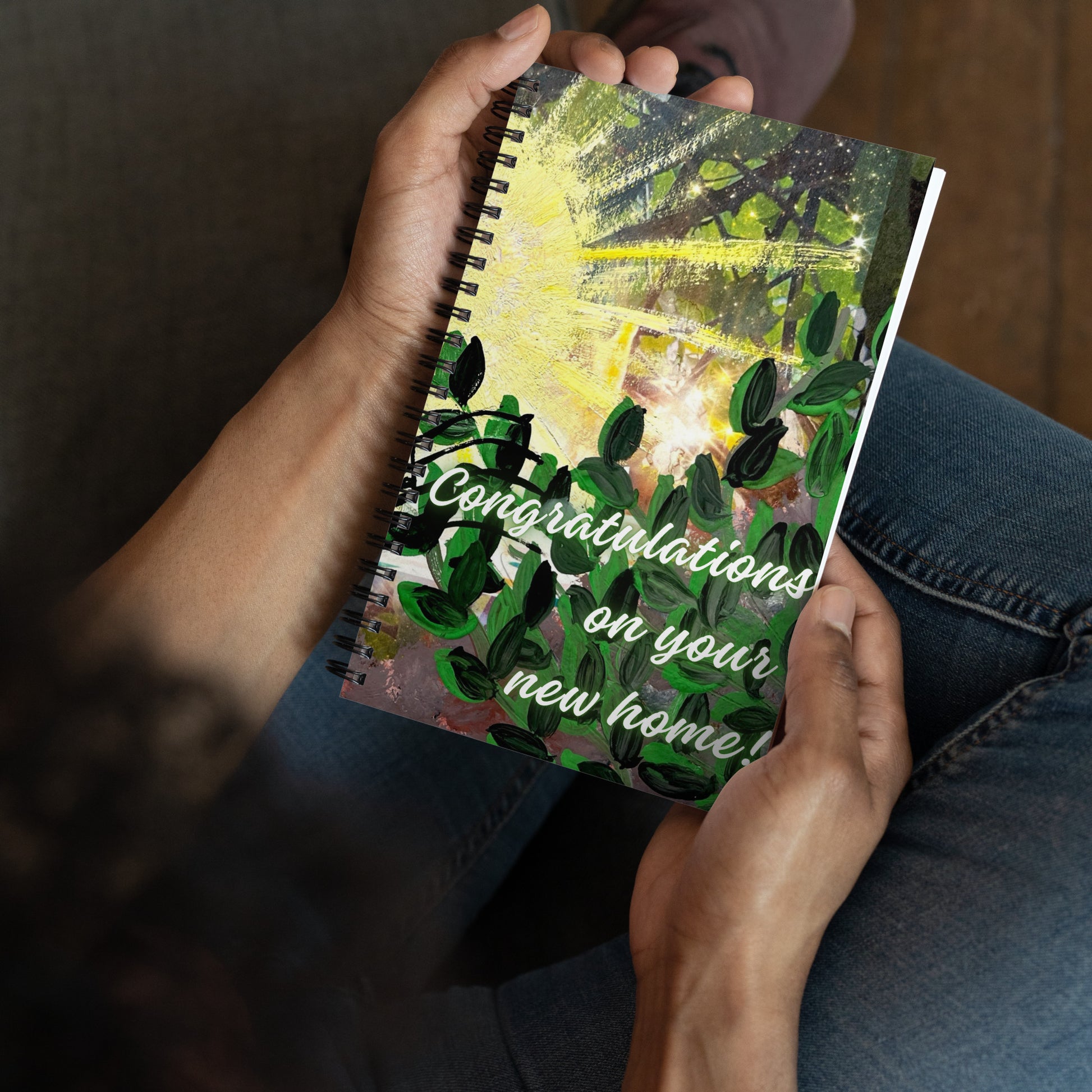 New Home Spiral Notebook Design 3 POSTCARD The DEEP Store