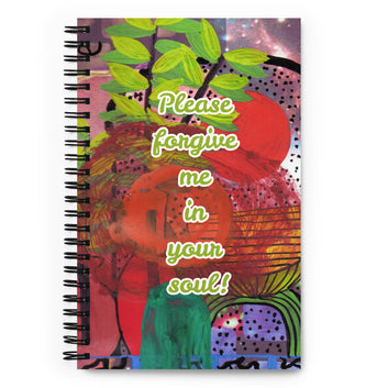 Apology Spiral Notebook Design 1 POSTCARD The DEEP Store