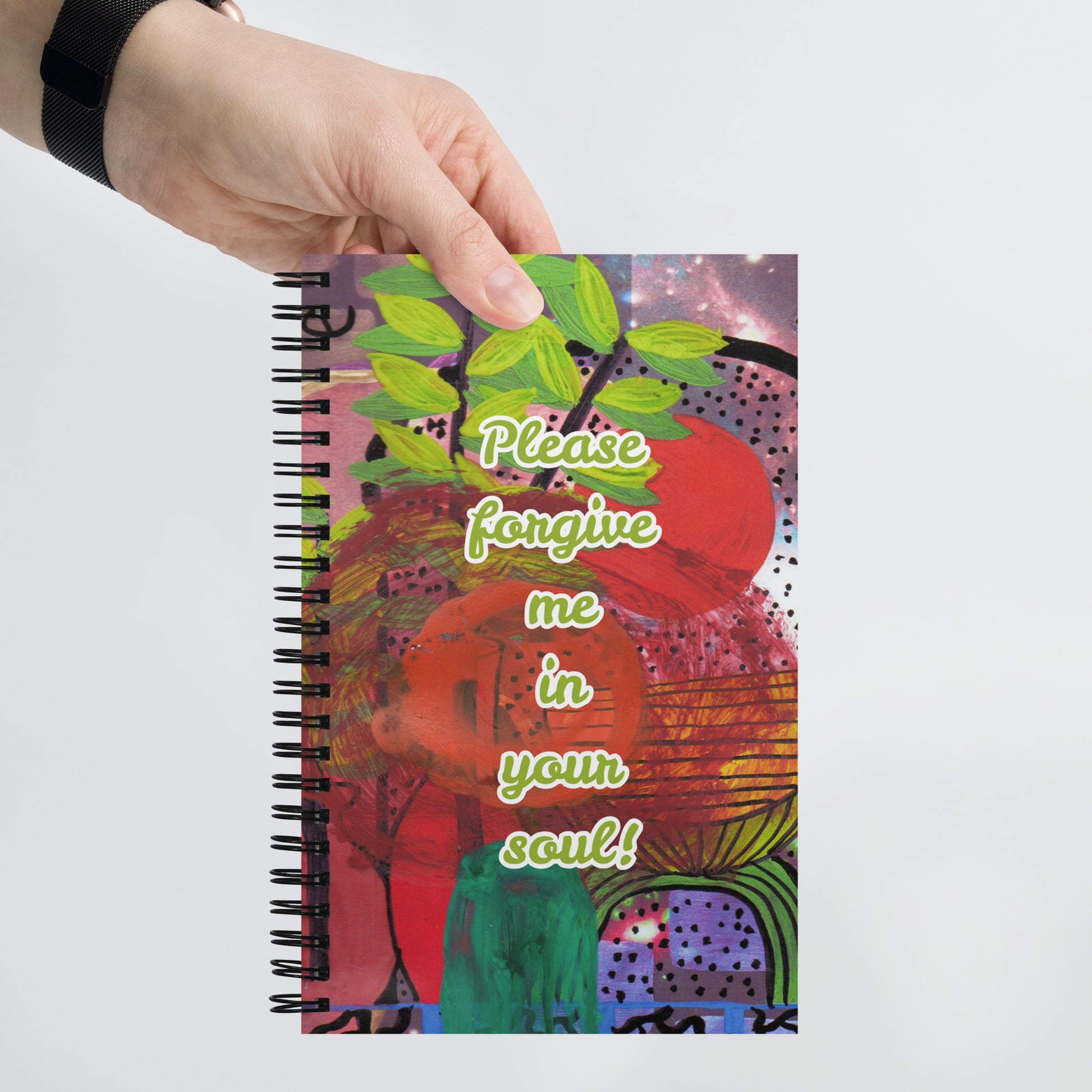Apology Spiral Notebook Design 1 POSTCARD The DEEP Store