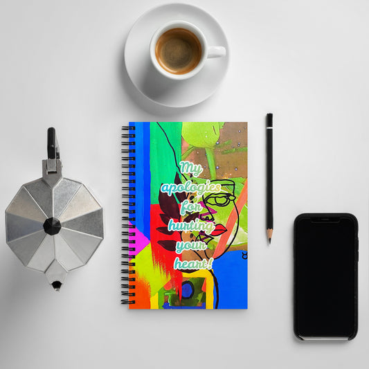 Apology Spiral Notebook Design 5 POSTCARD The DEEP Store Default Title