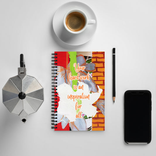 Encouragement Spiral Notebook Design 1 POSTCARD The DEEP Store Default Title