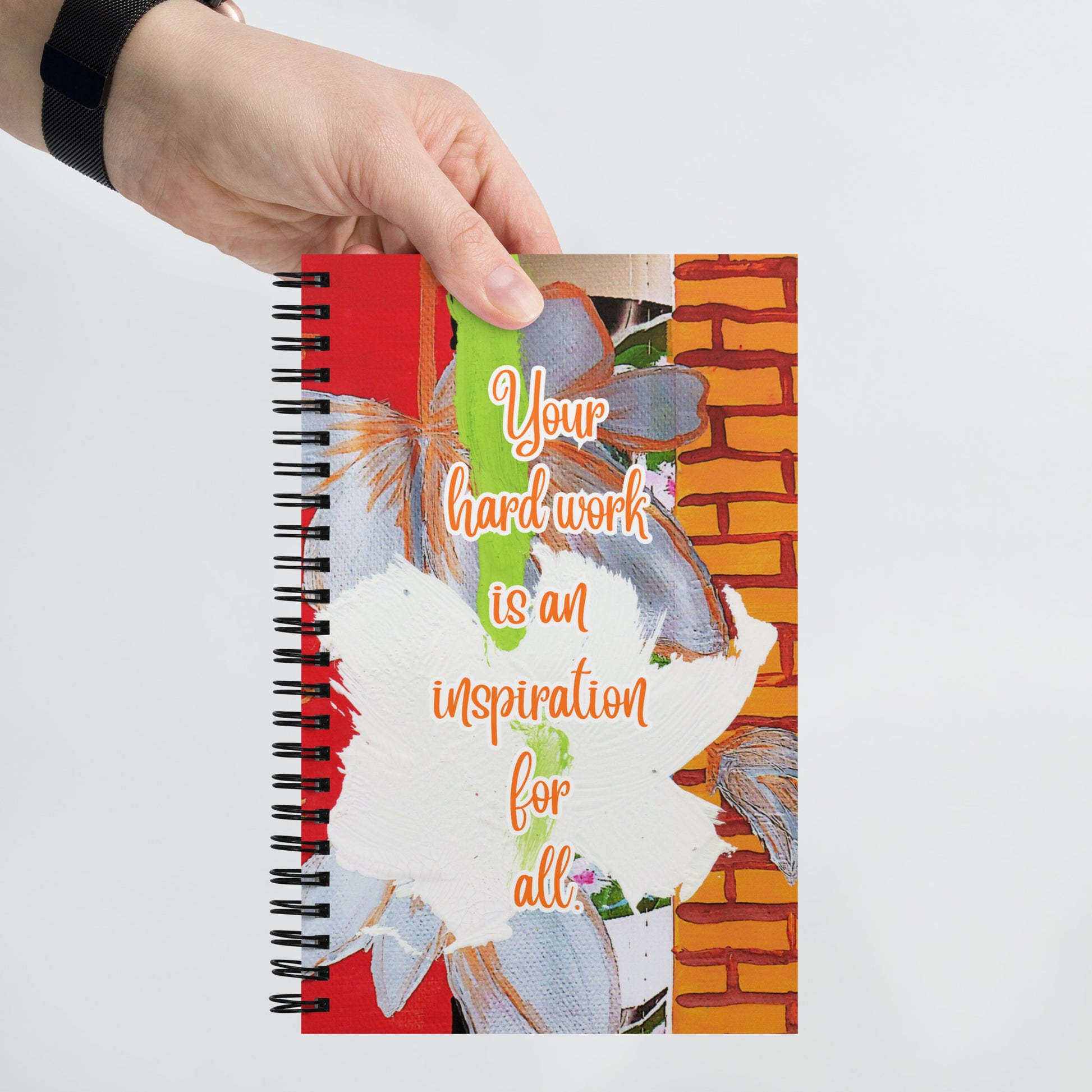 Encouragement Spiral Notebook Design 1 POSTCARD The DEEP Store