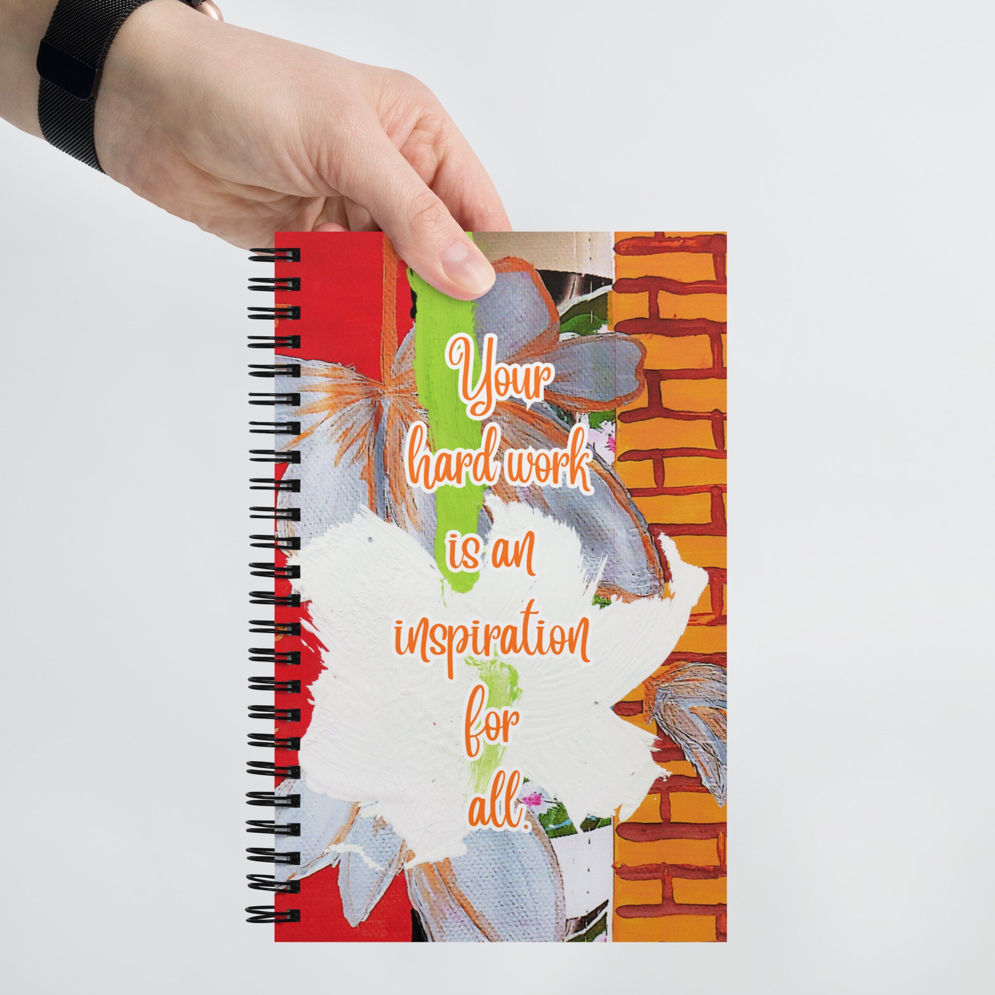 Encouragement Spiral Notebook Design 1 POSTCARD The DEEP Store