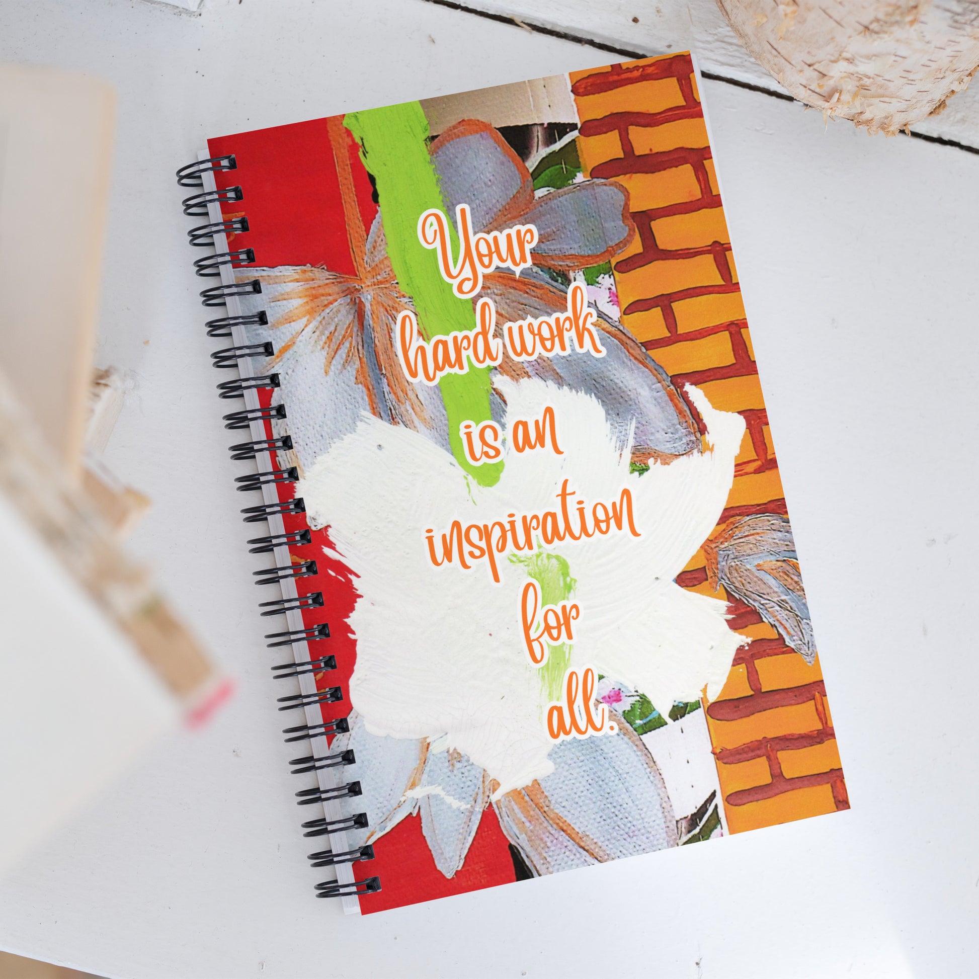 Encouragement Spiral Notebook Design 1 POSTCARD The DEEP Store