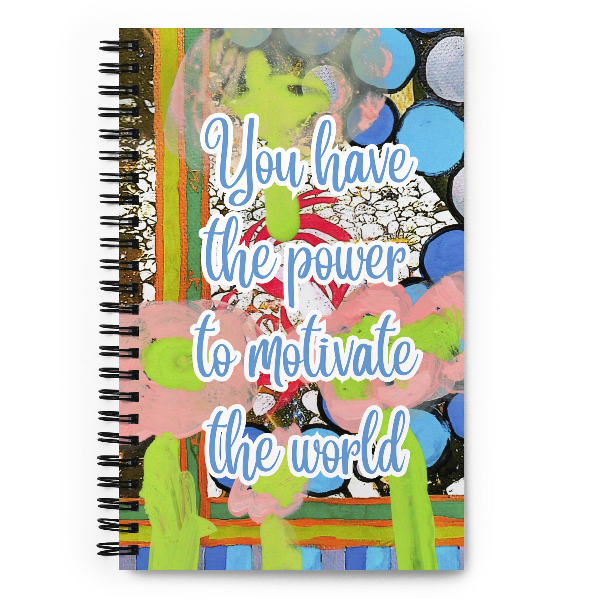 Encouragement Spiral Notebook Design 2 POSTCARD The DEEP Store
