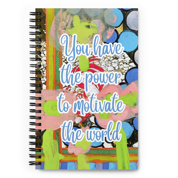 Encouragement Spiral Notebook Design 2 POSTCARD The DEEP Store