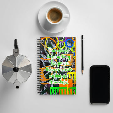 Encouragement Spiral Notebook Design 4 POSTCARD The DEEP Store Default Title
