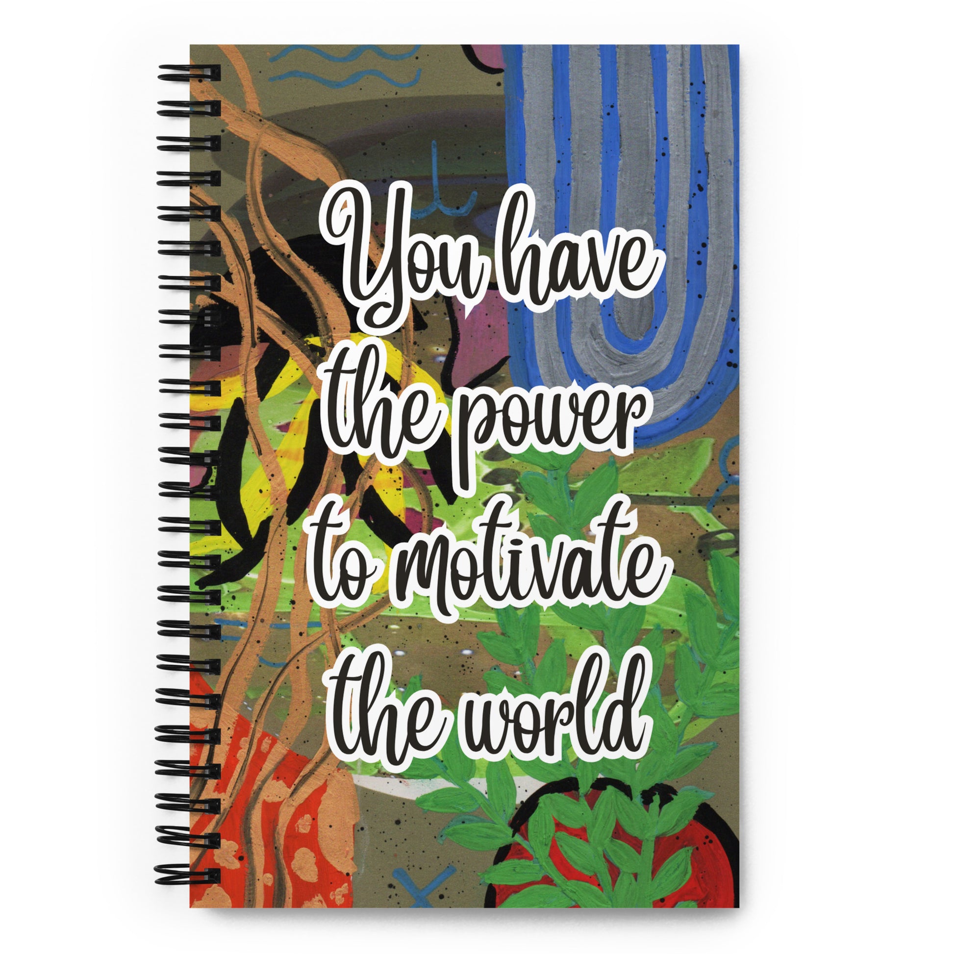 Encouragement Spiral Notebook Design 5 POSTCARD The DEEP Store