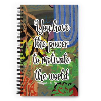 Encouragement Spiral Notebook Design 5 POSTCARD The DEEP Store