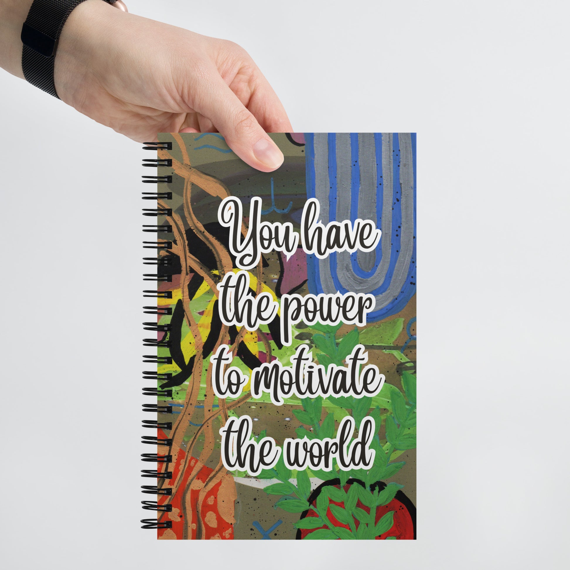 Encouragement Spiral Notebook Design 5 POSTCARD The DEEP Store