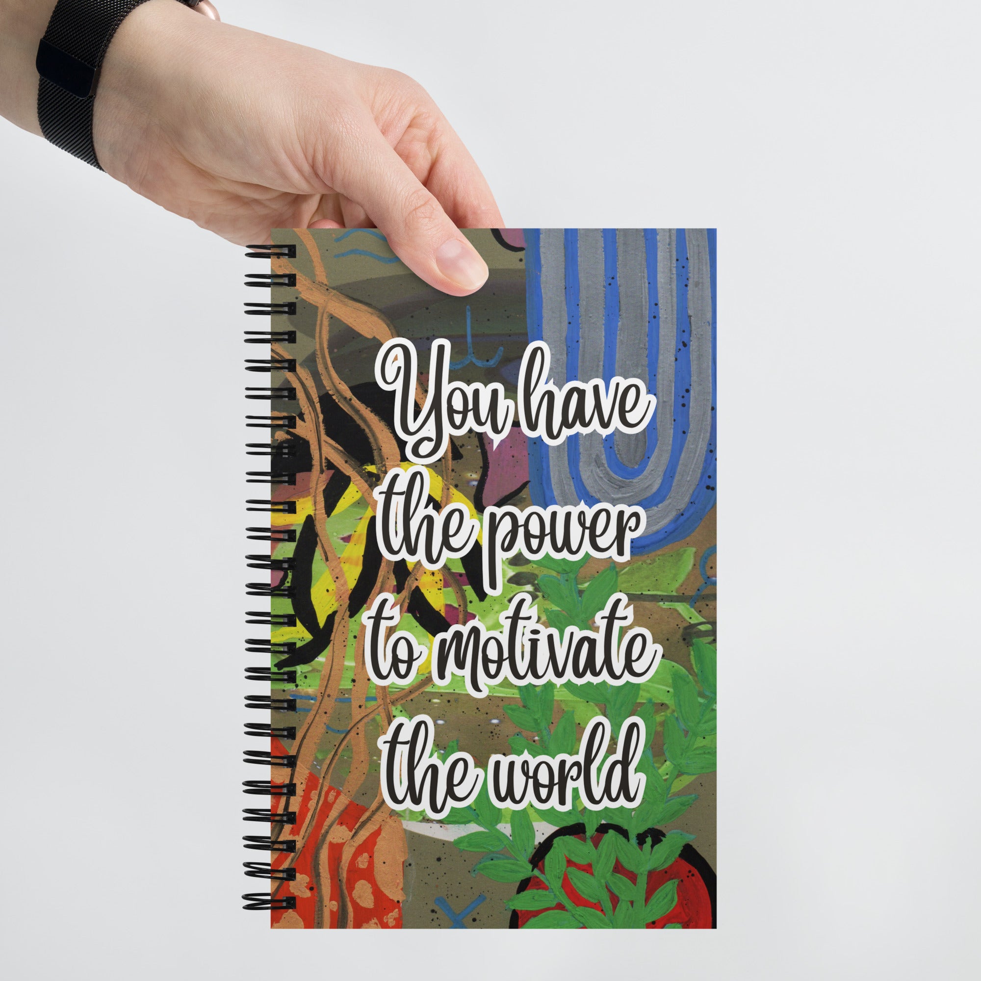 Encouragement Spiral Notebook Design 5 POSTCARD The DEEP Store