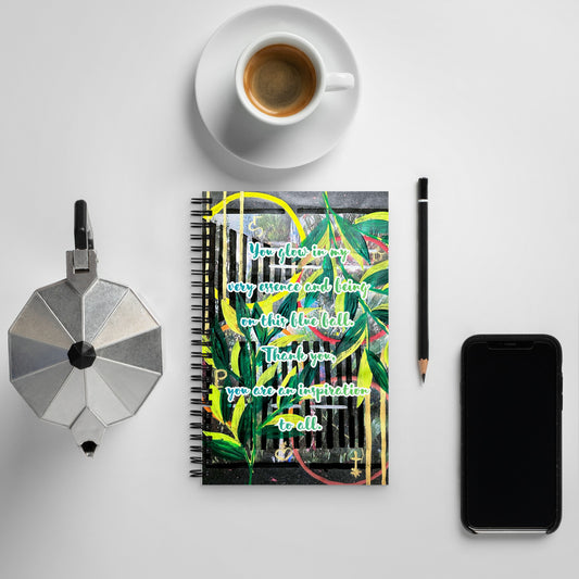 Thank You Spiral Notebook Design 4 POSTCARD The DEEP Store Default Title