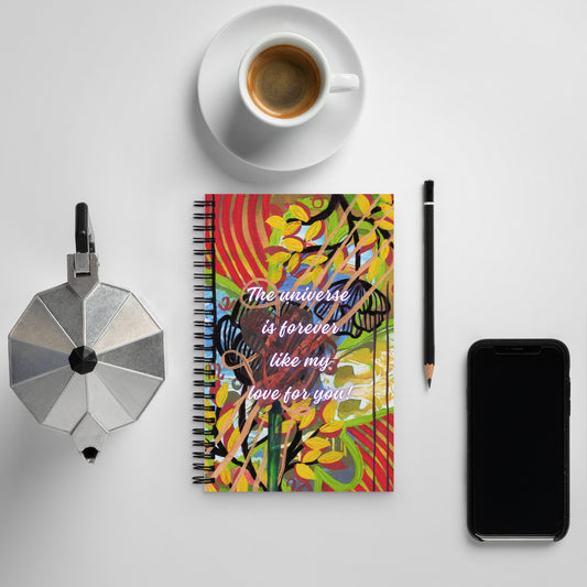 Friendship Spiral Notebook Design 2 POSTCARD The DEEP Store Default Title