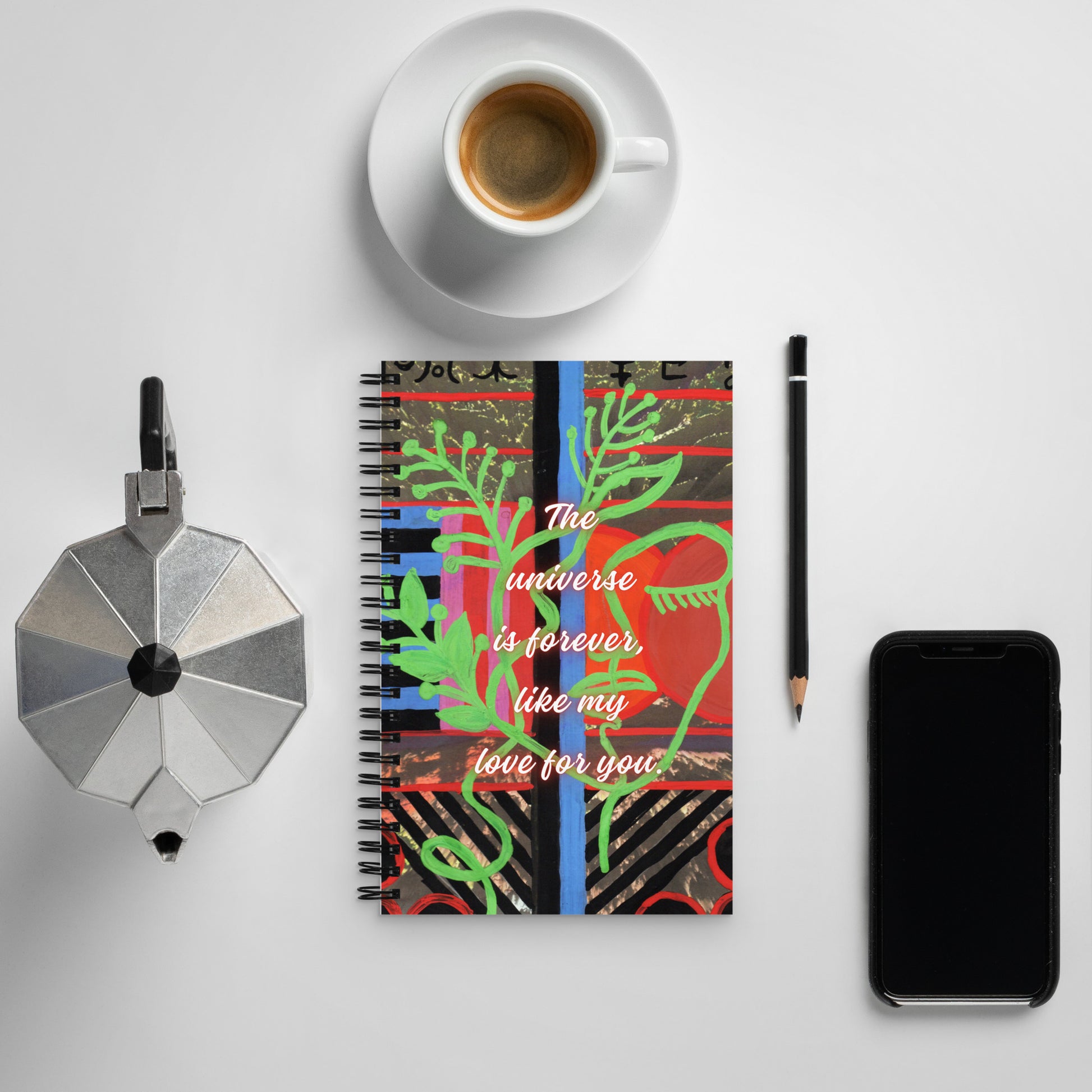Friendship Spiral Notebook Design 5 POSTCARD The DEEP Store Default Title