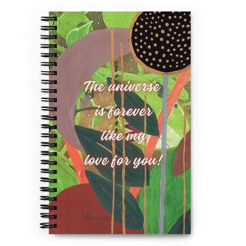 Friendship Spiral Notebook Design 9 POSTCARD The DEEP Store
