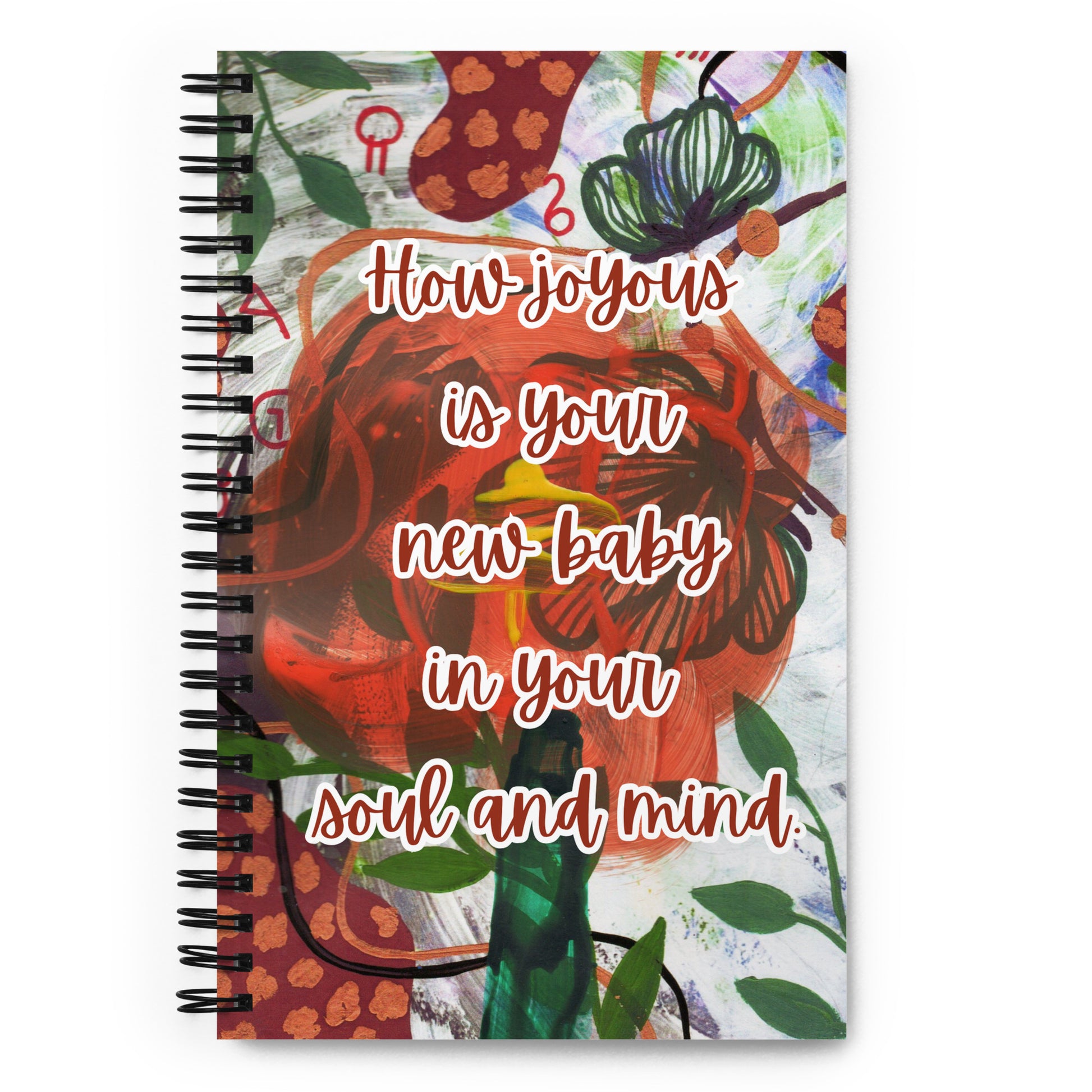 New Baby Spiral Notebook Design 1 POSTCARD The DEEP Store