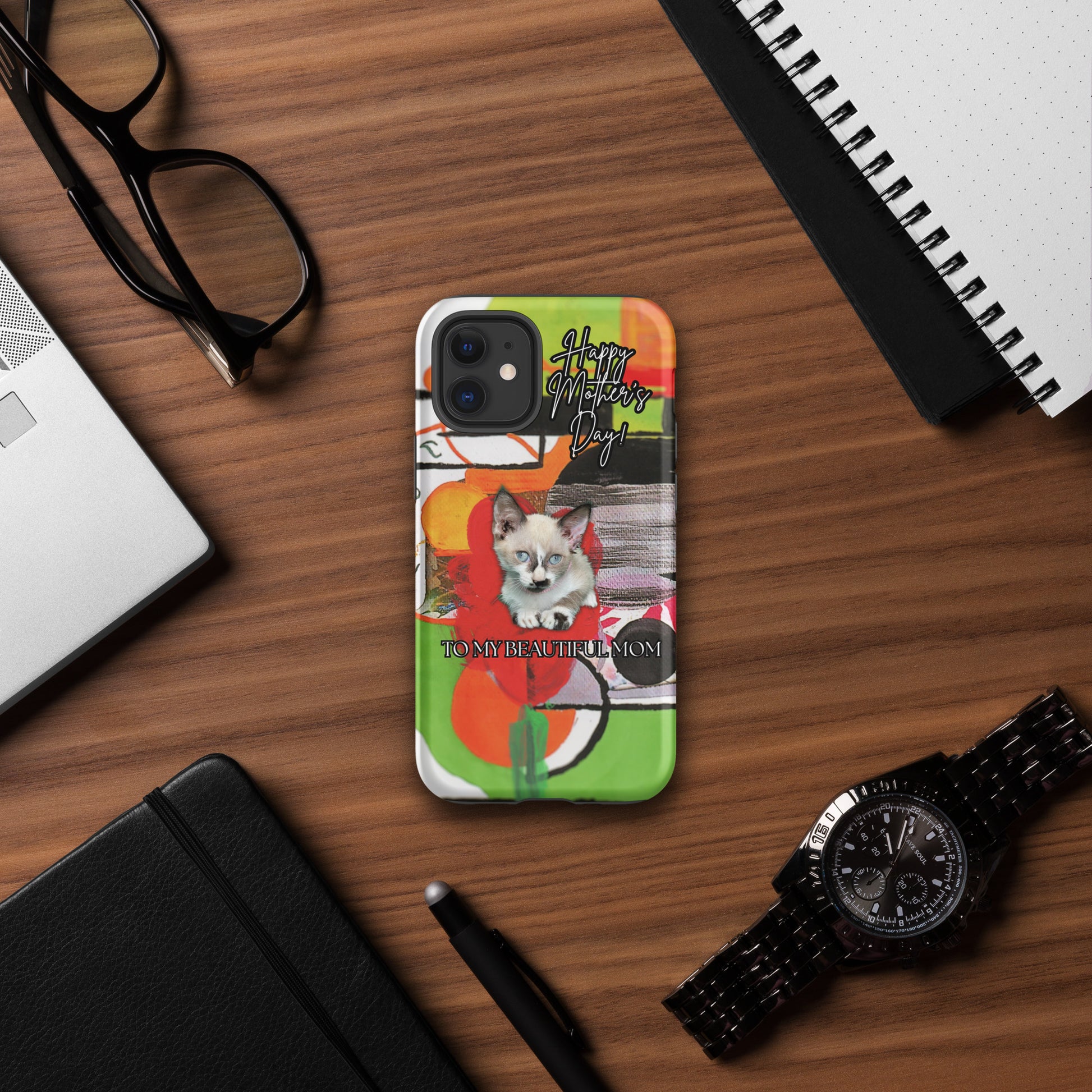 Parkmore Floral Case for iPhone - Mother's Day Case for iPhone PHONE-CASE The DEEP Store iPhone 12 mini