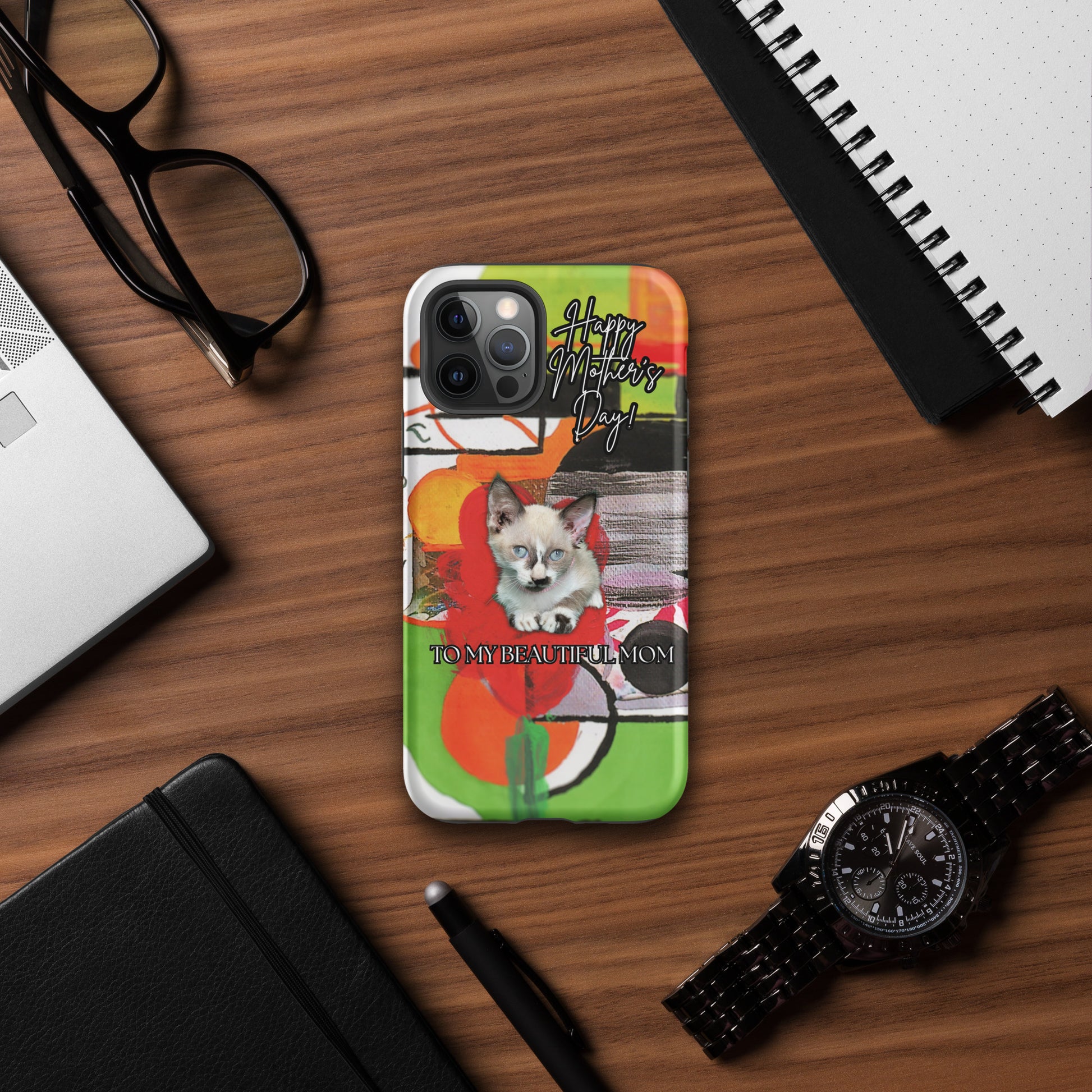 Parkmore Floral Case for iPhone - Mother's Day Case for iPhone PHONE-CASE The DEEP Store iPhone 12 Pro