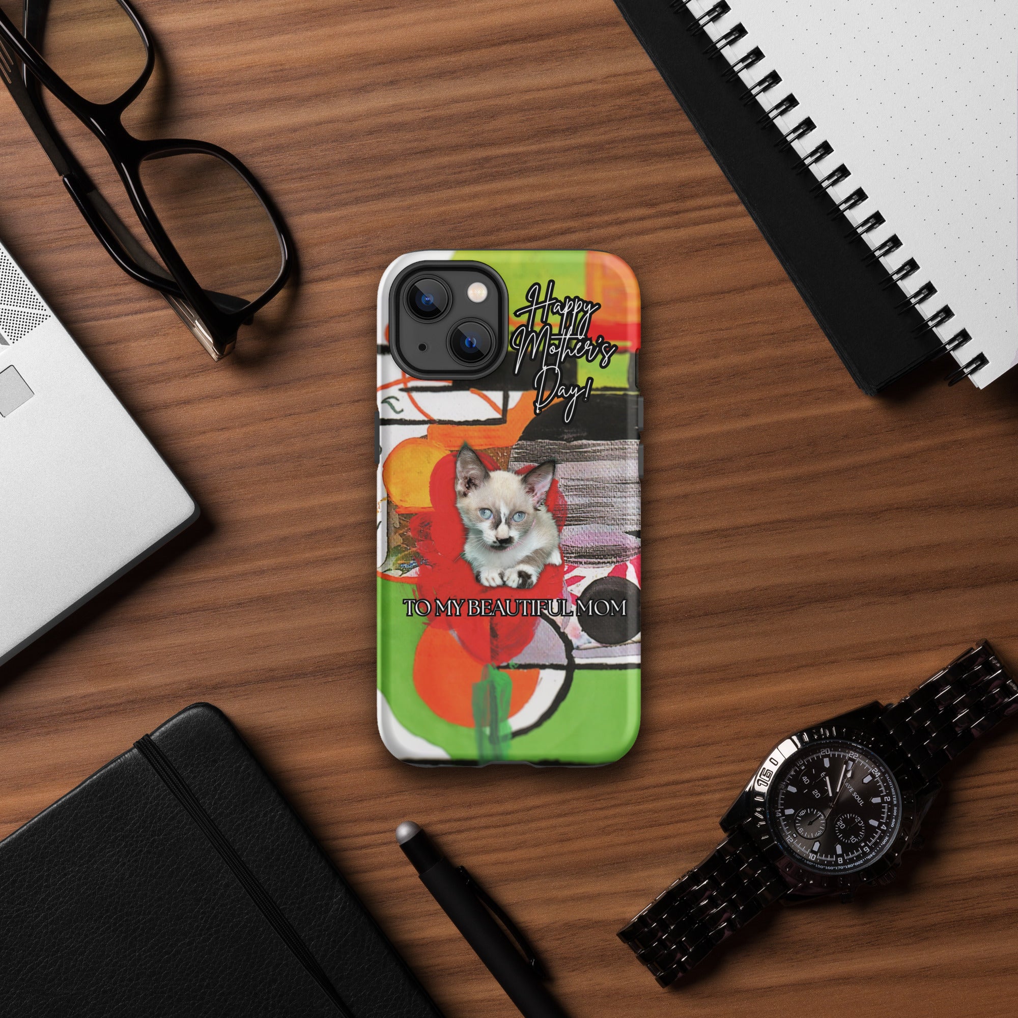 Parkmore Floral Case for iPhone - Mother's Day Case for iPhone PHONE-CASE The DEEP Store iPhone 13