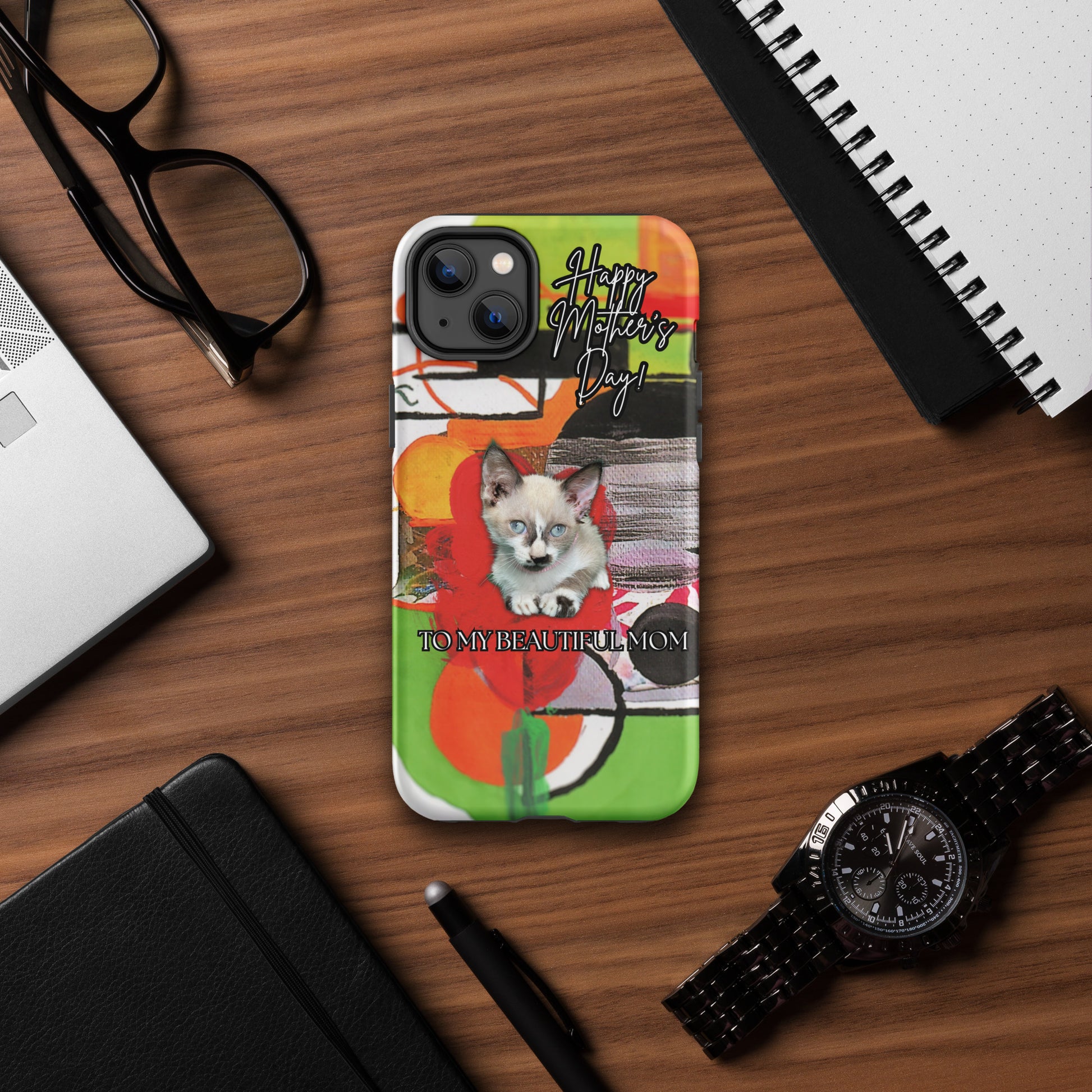 Parkmore Floral Case for iPhone - Mother's Day Case for iPhone PHONE-CASE The DEEP Store iPhone 14 Plus