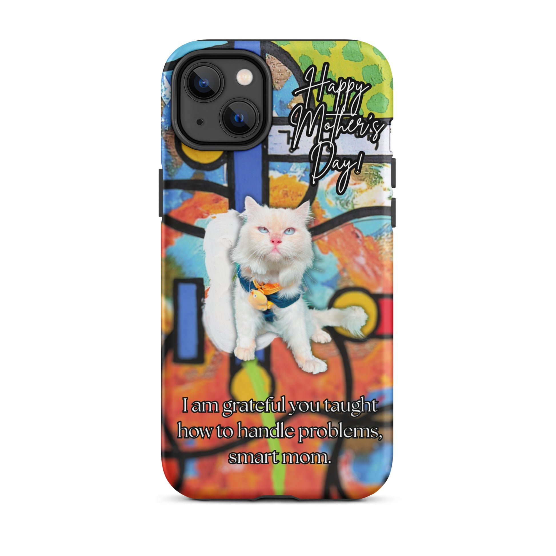 Village Square Flower Case for iPhone - Mother's Day Case for iPhone PHONE-CASE The DEEP Store iPhone 14 Plus