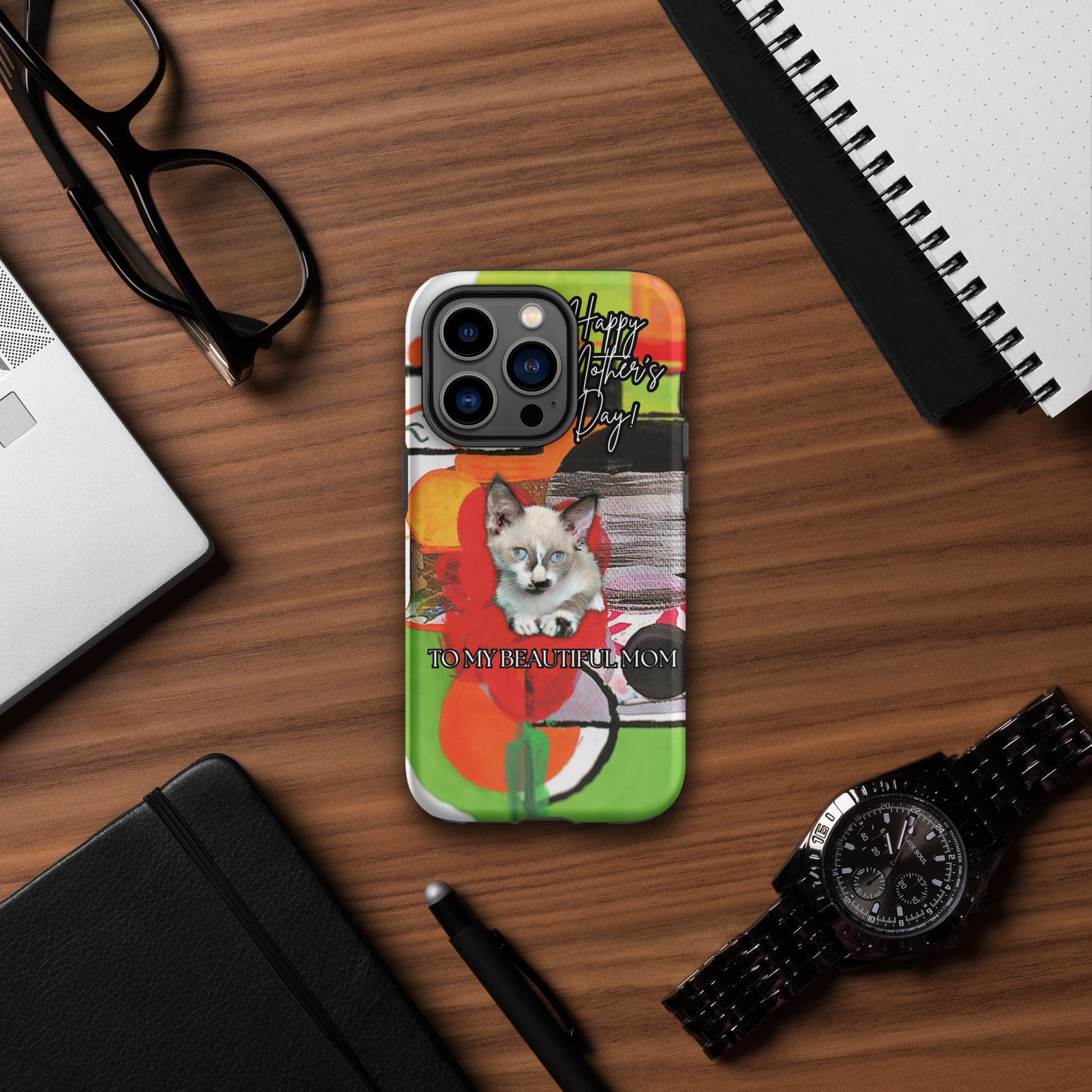 Parkmore Floral Case for iPhone - Mother's Day Case for iPhone PHONE-CASE The DEEP Store iPhone 14 Pro