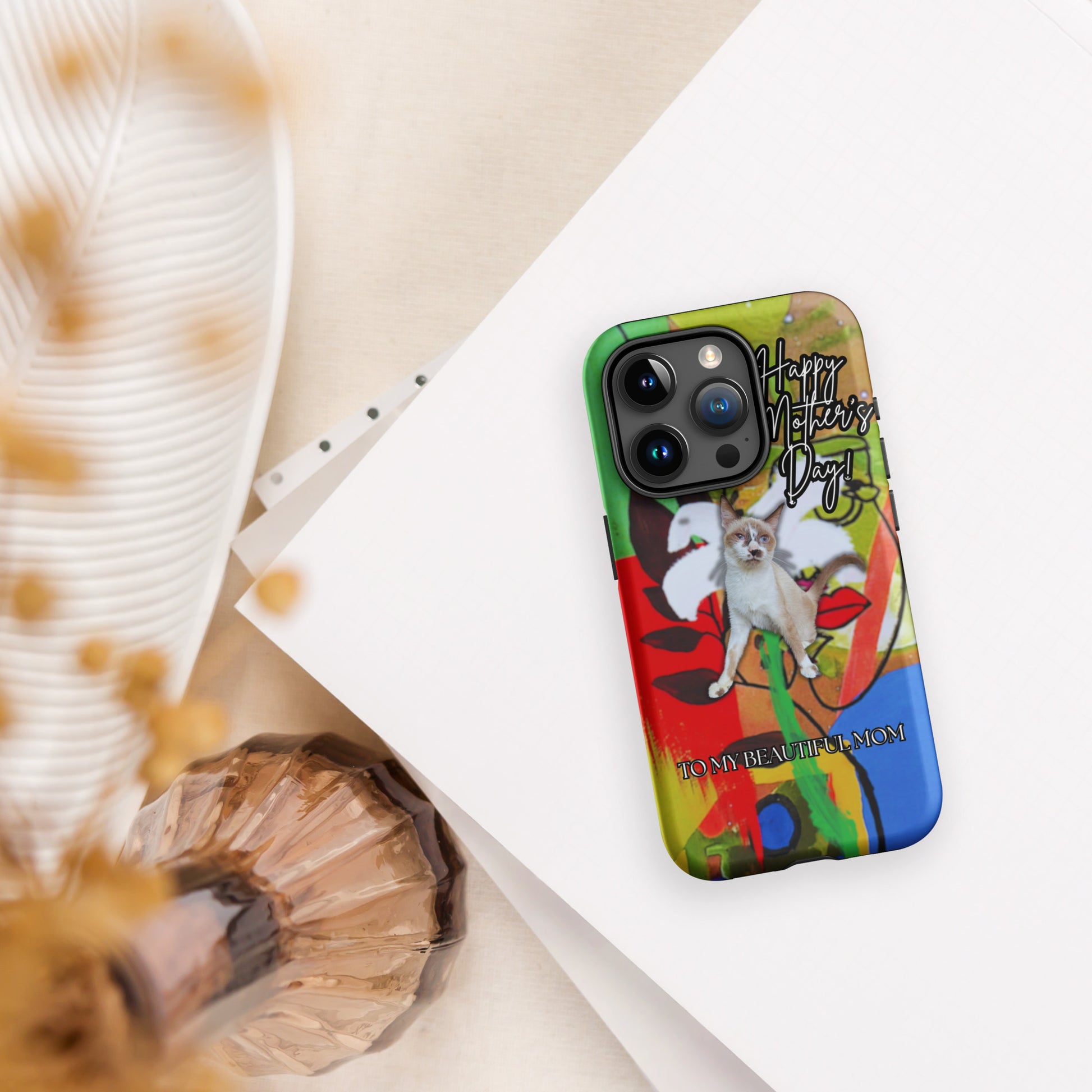 S Perimeter Case for iPhone - Mother's Day Case for iPhone PHONE-CASE The DEEP Store iPhone 15 Pro