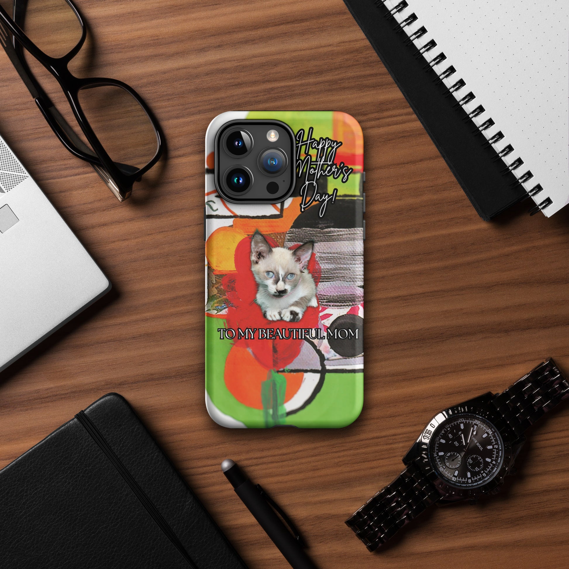 Parkmore Floral Case for iPhone - Mother's Day Case for iPhone PHONE-CASE The DEEP Store iPhone 15 Pro Max