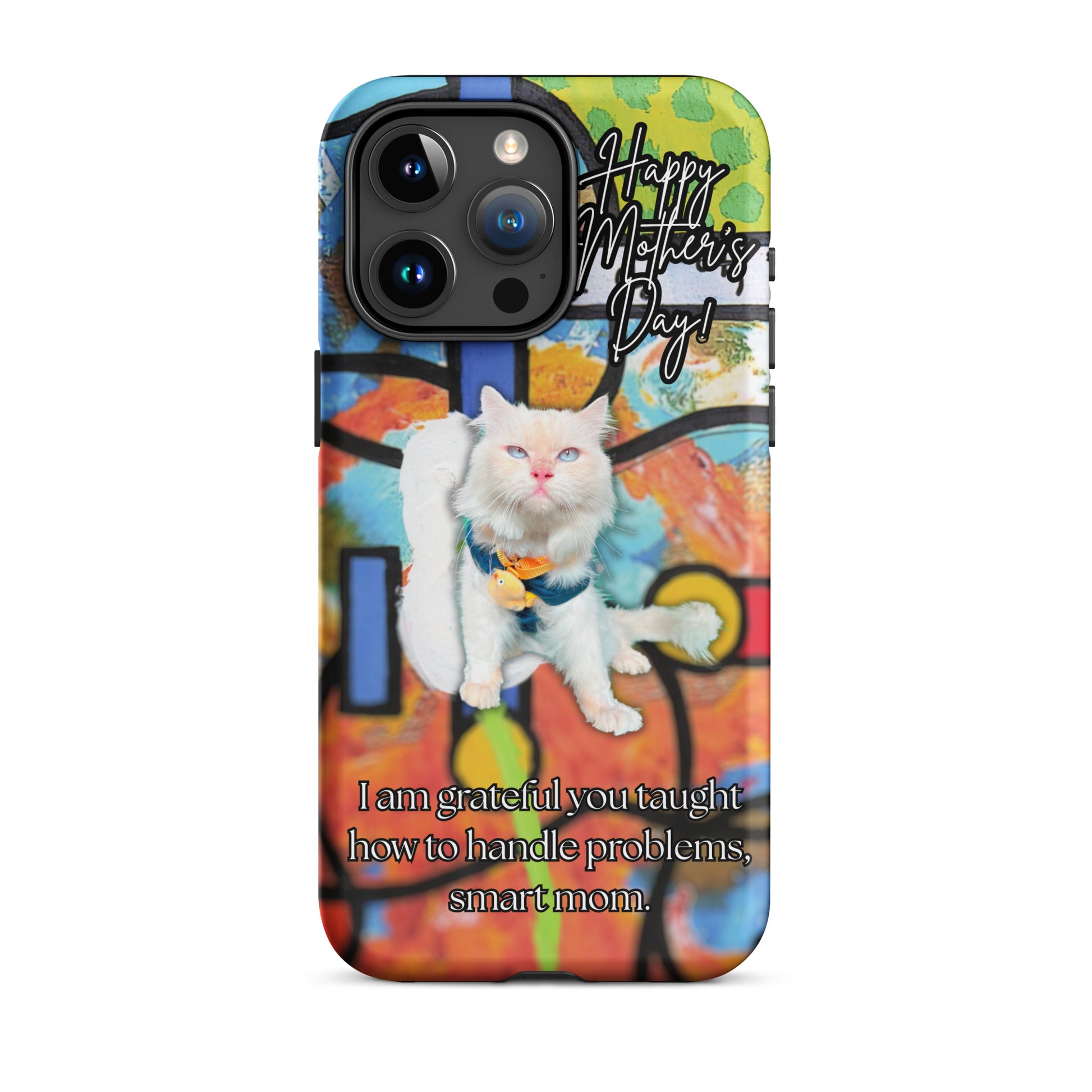 Village Square Flower Case for iPhone - Mother's Day Case for iPhone PHONE-CASE The DEEP Store iPhone 15 Pro Max