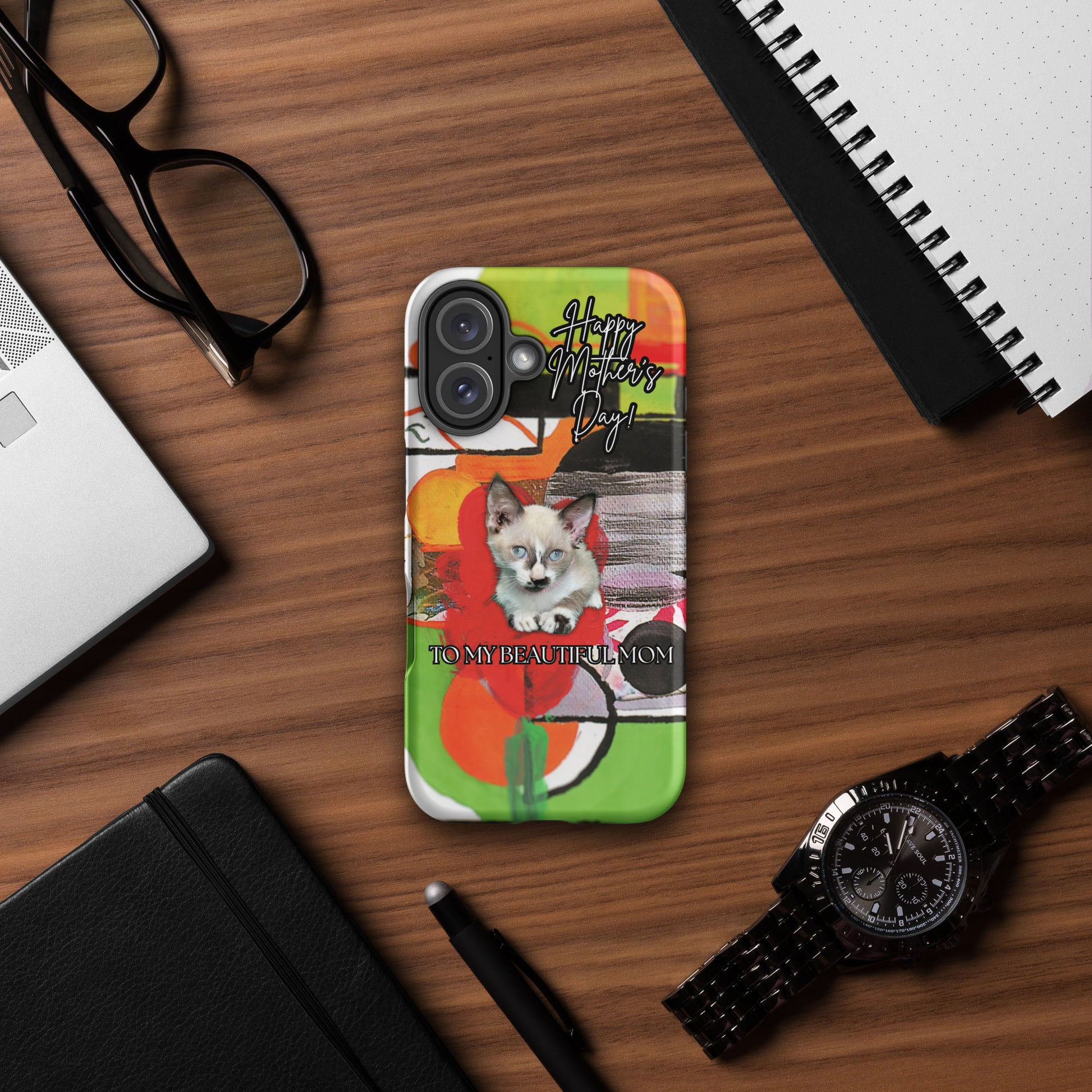 Parkmore Floral Case for iPhone - Mother's Day Case for iPhone PHONE-CASE The DEEP Store iPhone 16